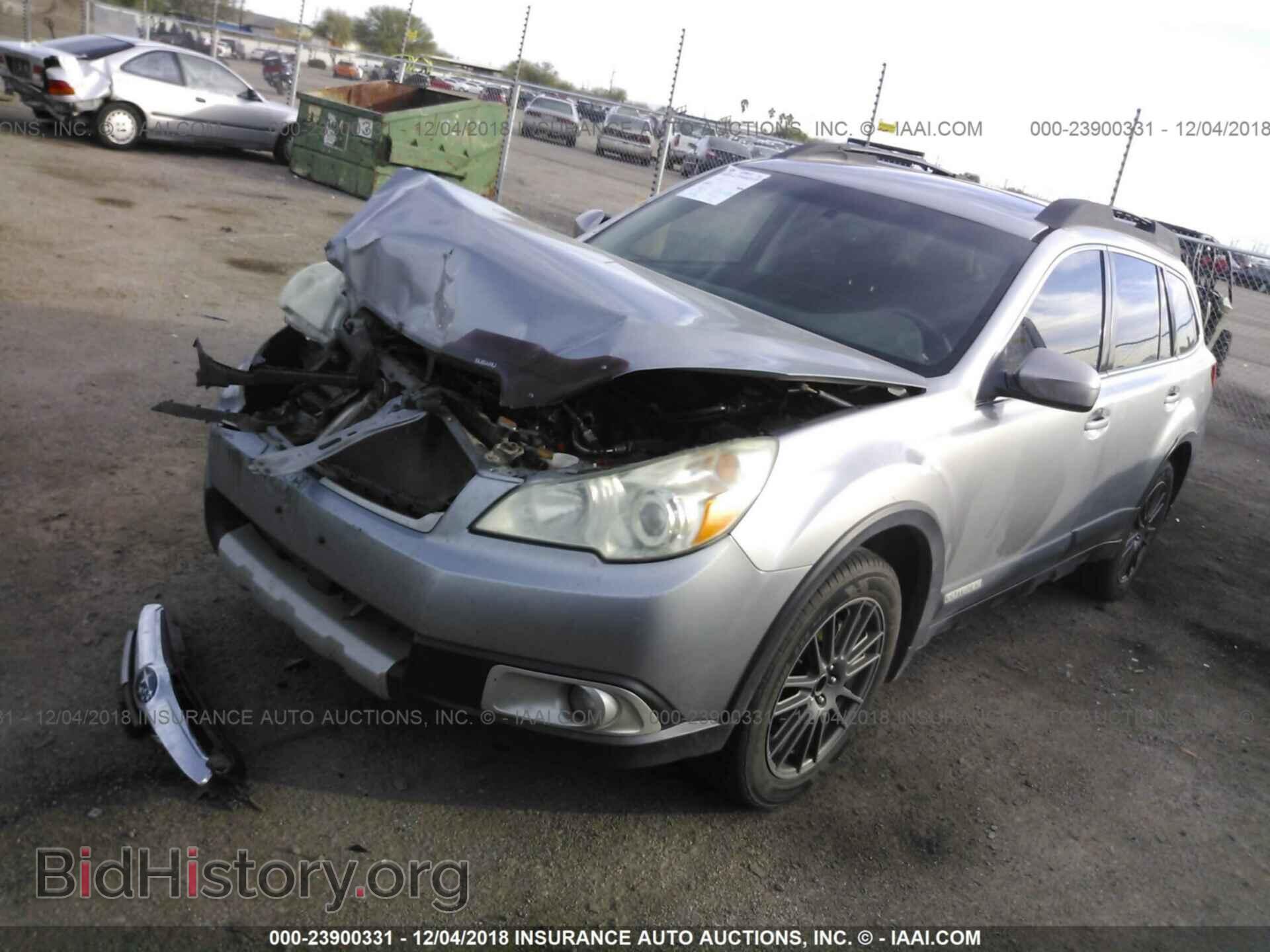 2011 SUBARU OUTBACK - VIN: 4S4BRDHC8B2387341 - Фото 2