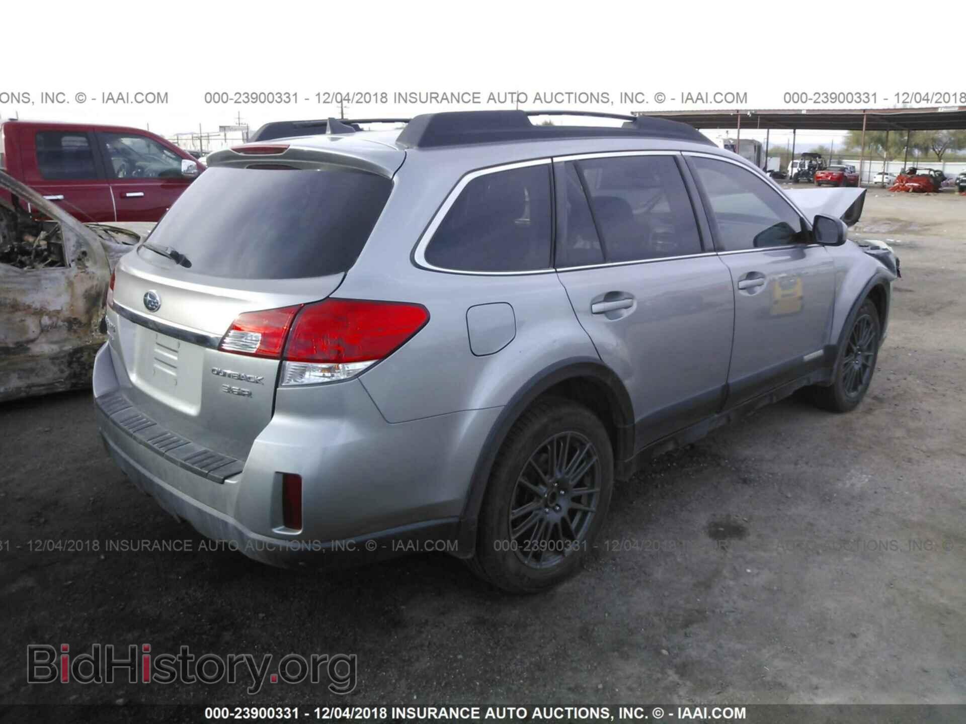 2011 SUBARU OUTBACK - VIN: 4S4BRDHC8B2387341 - Фото 4
