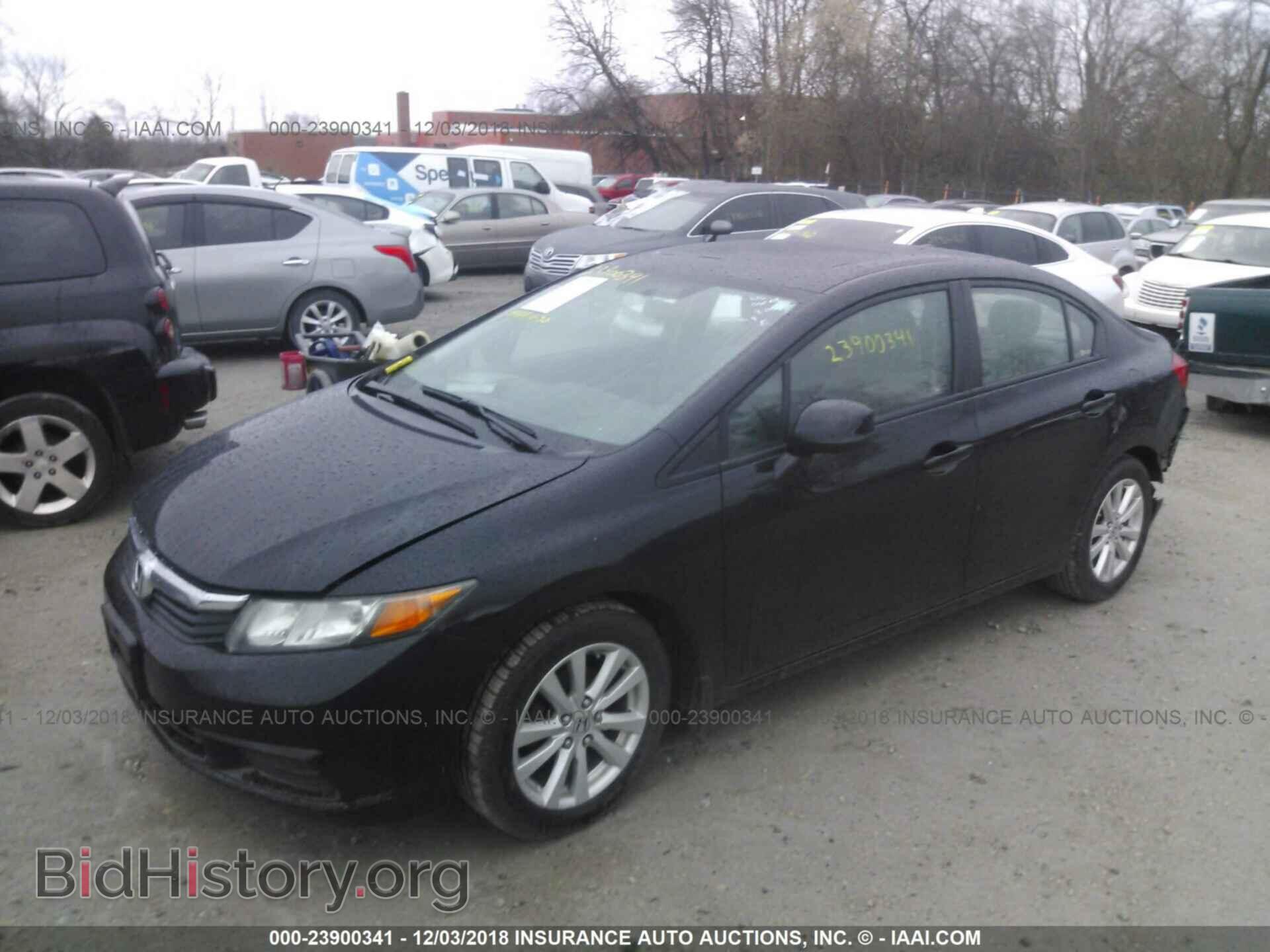 2012 HONDA CIVIC - VIN: 19XFB2F84CE007462 - Фото 2
