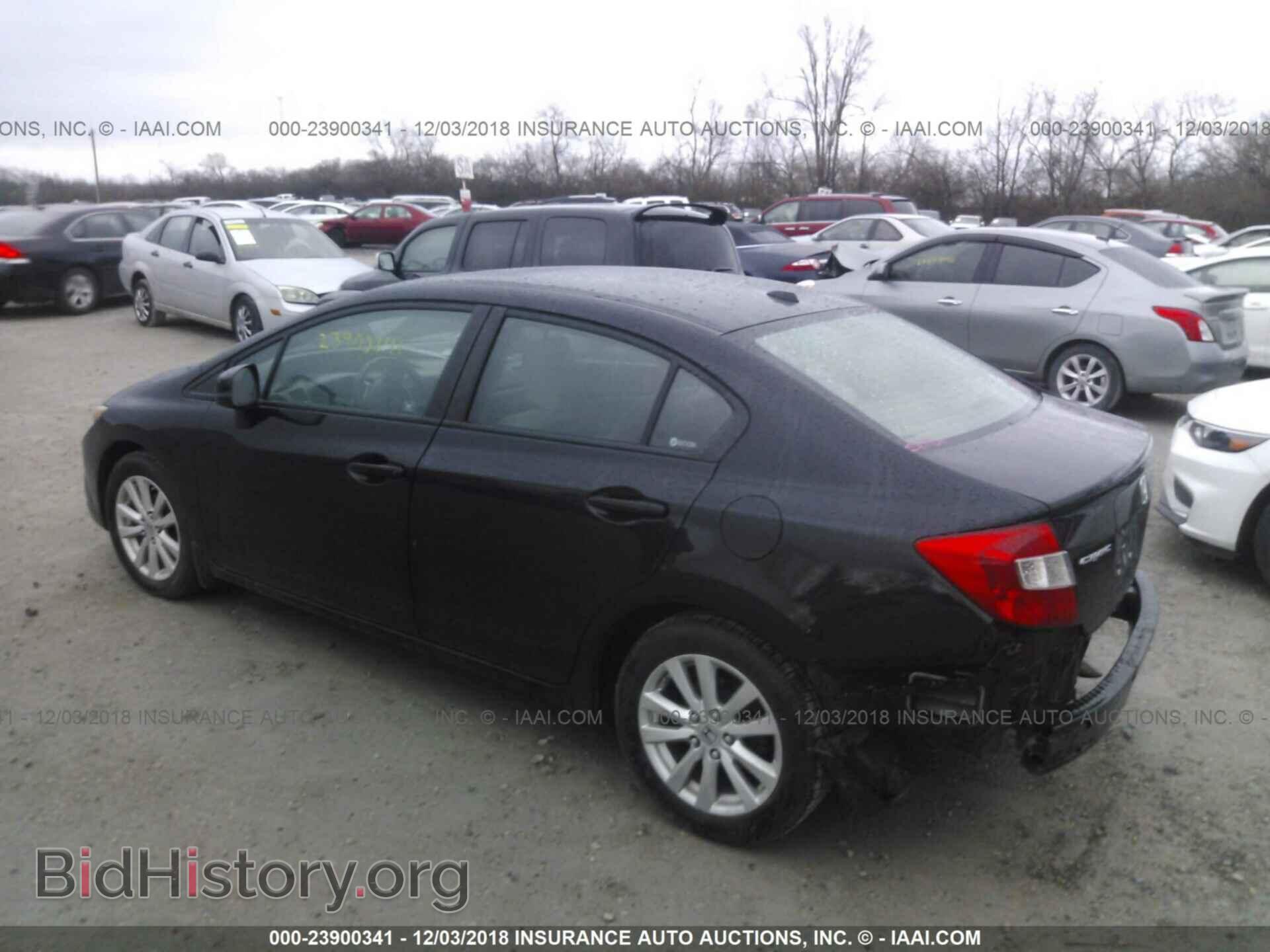 2012 HONDA CIVIC - VIN: 19XFB2F84CE007462 - Фото 3