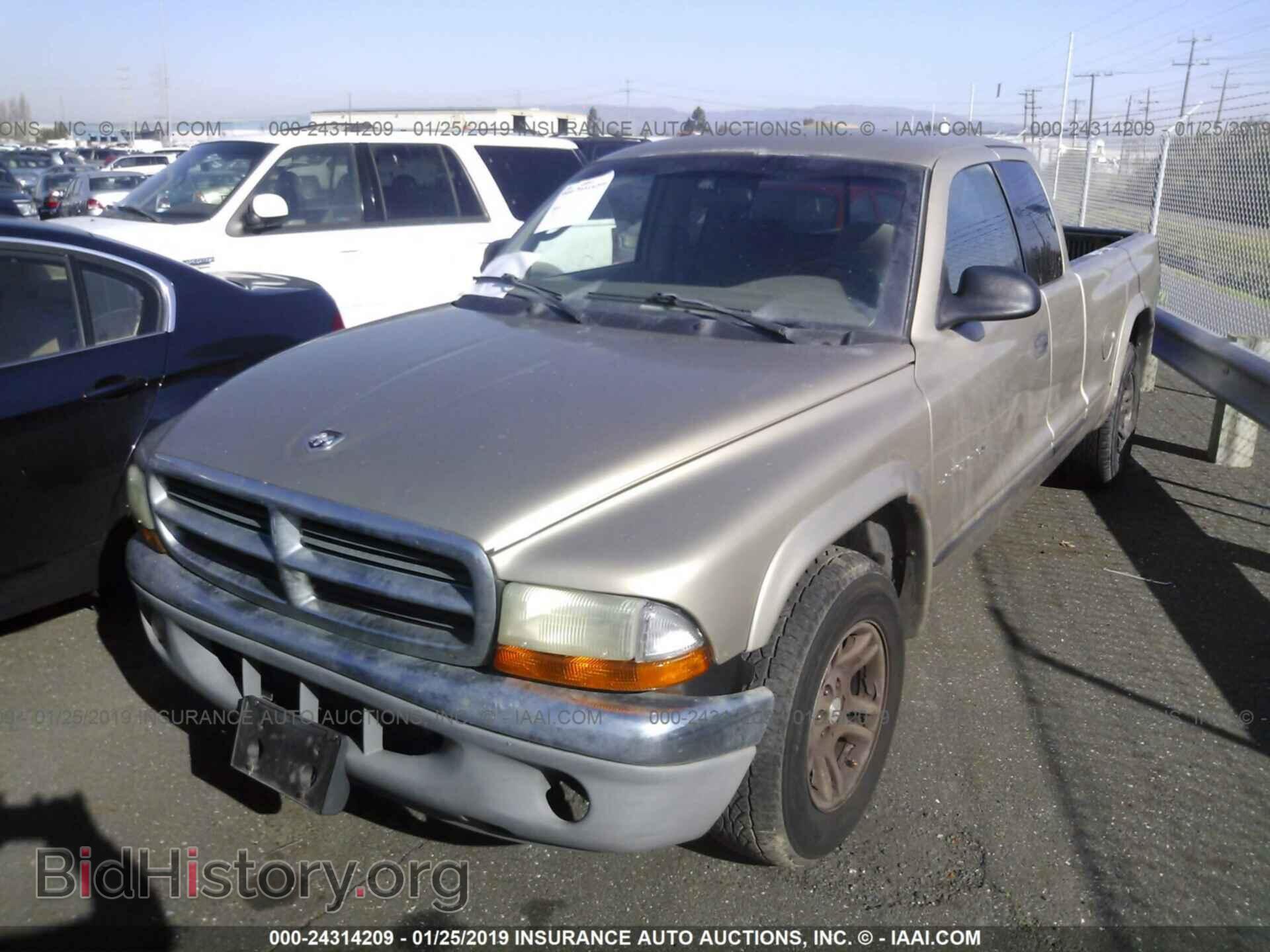 2002 DODGE DAKOTA - VIN: 1B7GL42N82S539091 - Фото 2