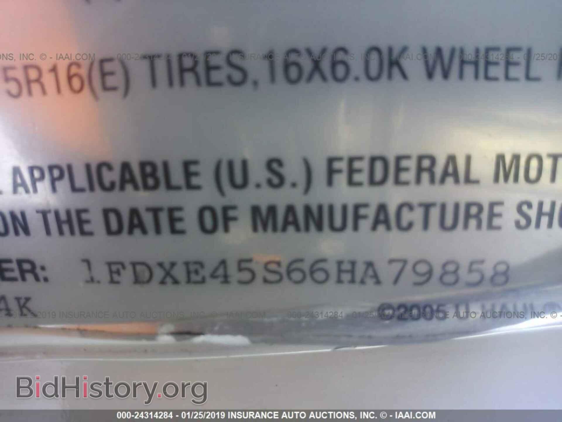 2006 FORD ECONOLINE - VIN: 1FDXE45S66HA79858 - Фото 9