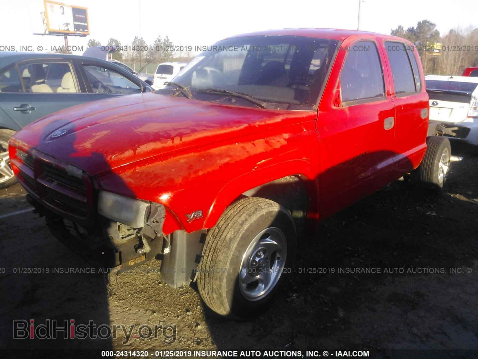 2000 DODGE DAKOTA - VIN: 1B7GL2AN7YS717636 - Фото 2