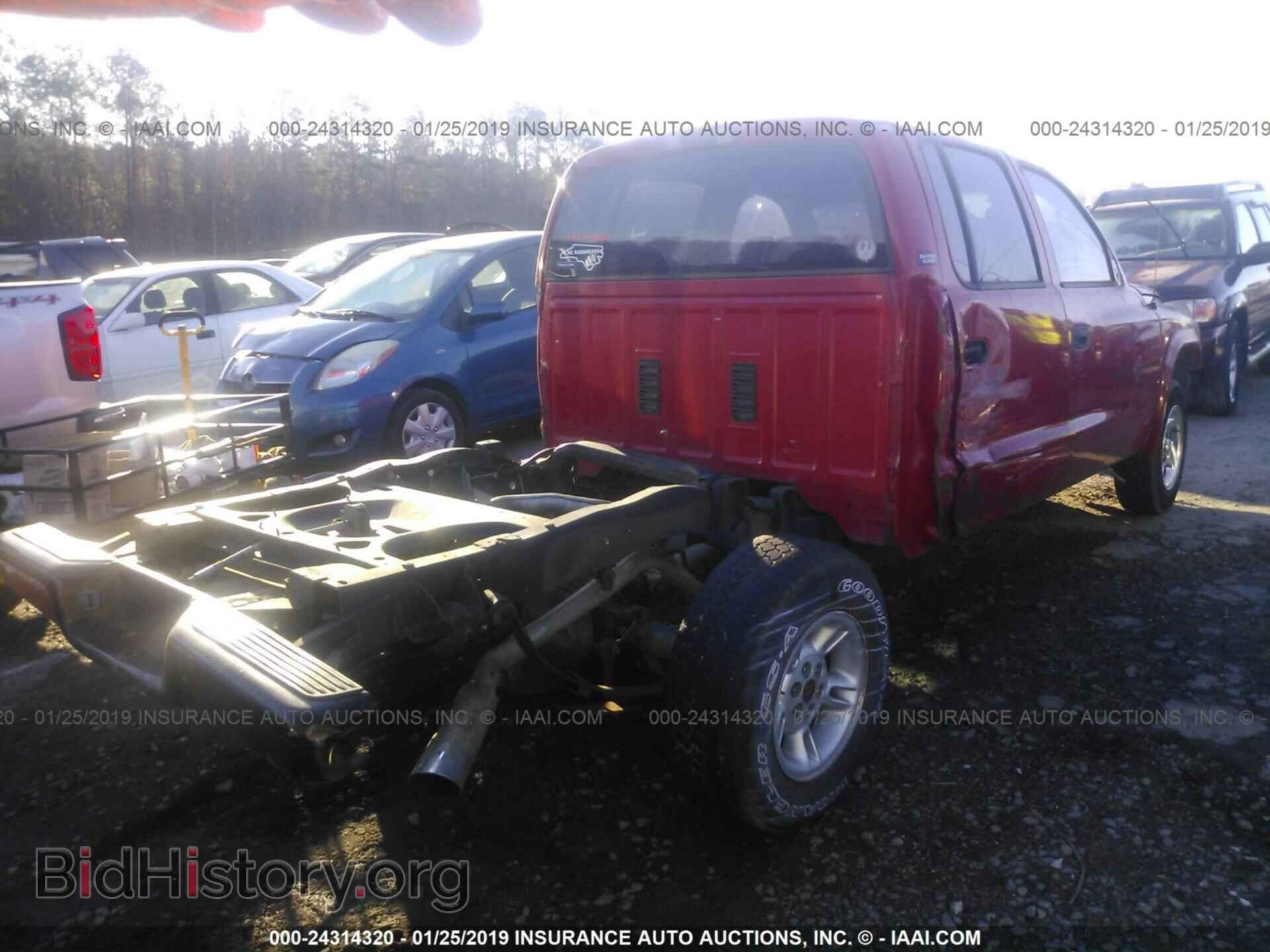 2000 DODGE DAKOTA - VIN: 1B7GL2AN7YS717636 - Фото 4