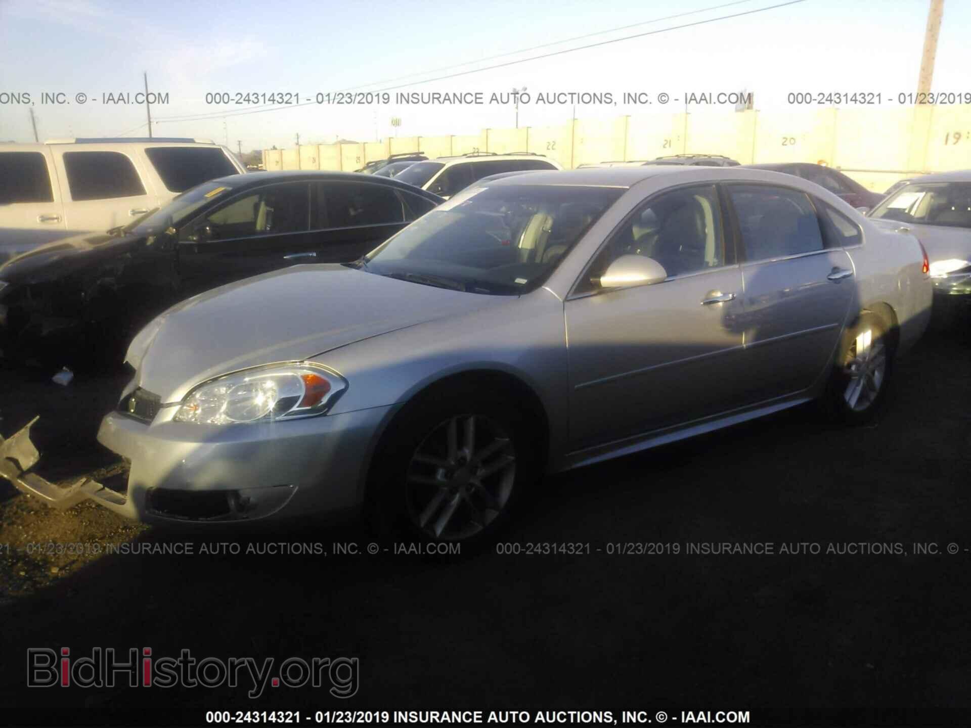 2012 CHEVROLET IMPALA - VIN: 2G1WC5E3XC1287012 - Фото 2