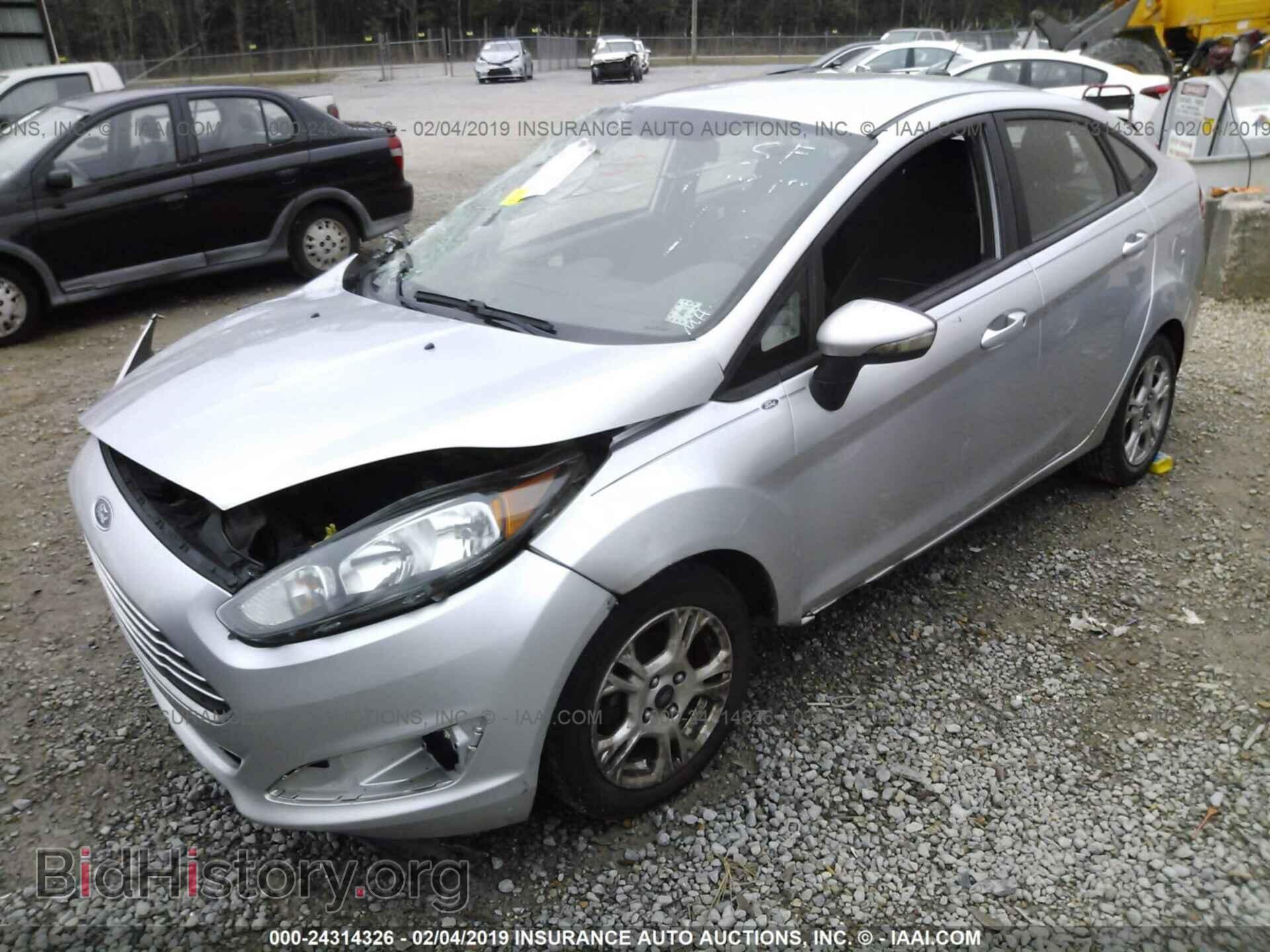 2014 FORD FIESTA - VIN: 3FADP4BJ3EM102414 - Фото 2