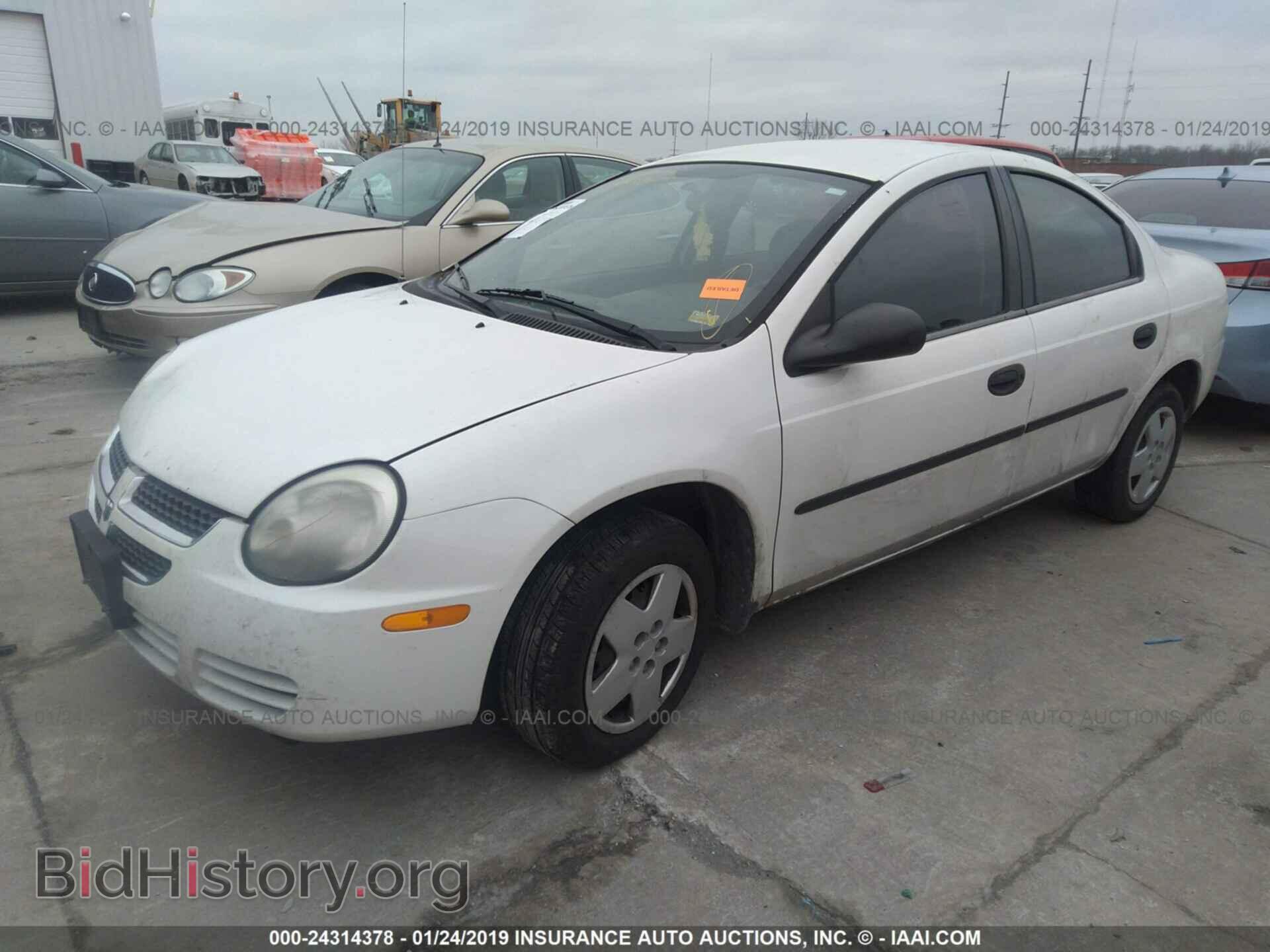 2005 DODGE NEON - VIN: 1B3ES26C85D112222 - Фото 2