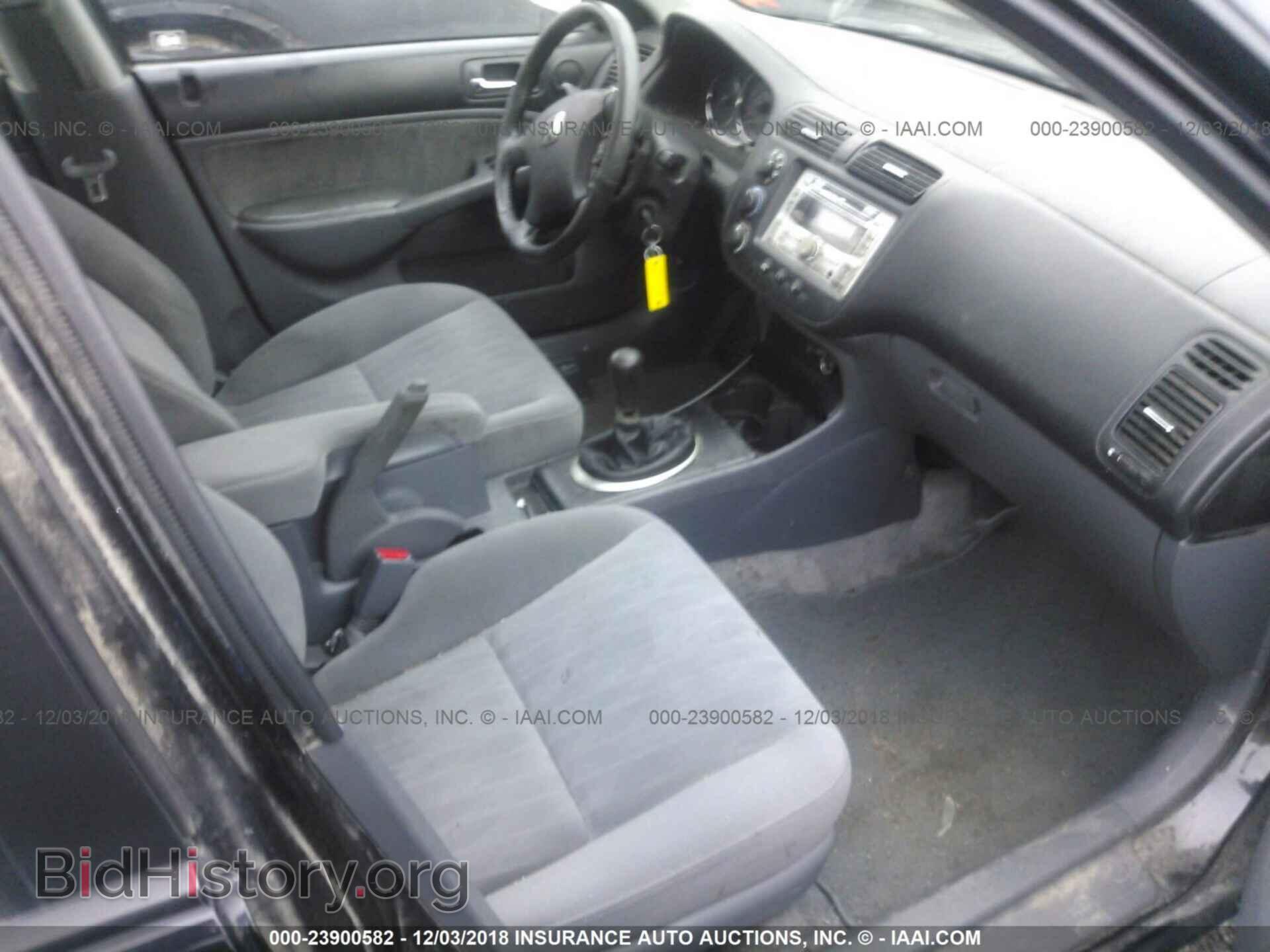 2005 HONDA CIVIC - VIN: 2HGES15525H606835 - Фото 5