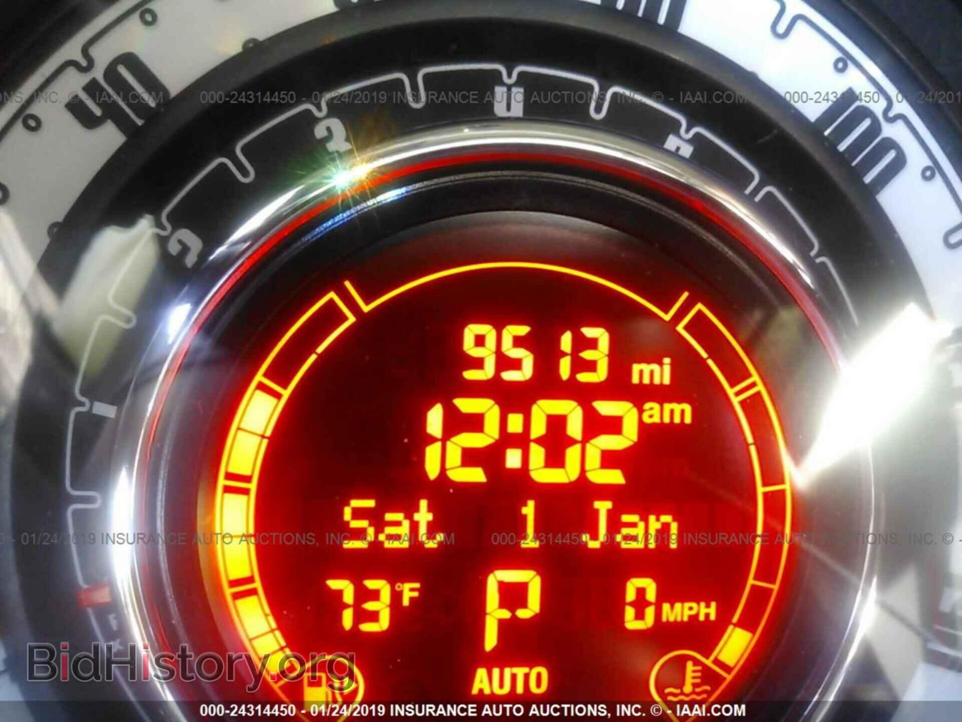 2012 FIAT 500 - VIN: 3C3CFFER7CT231205 - Фото 7
