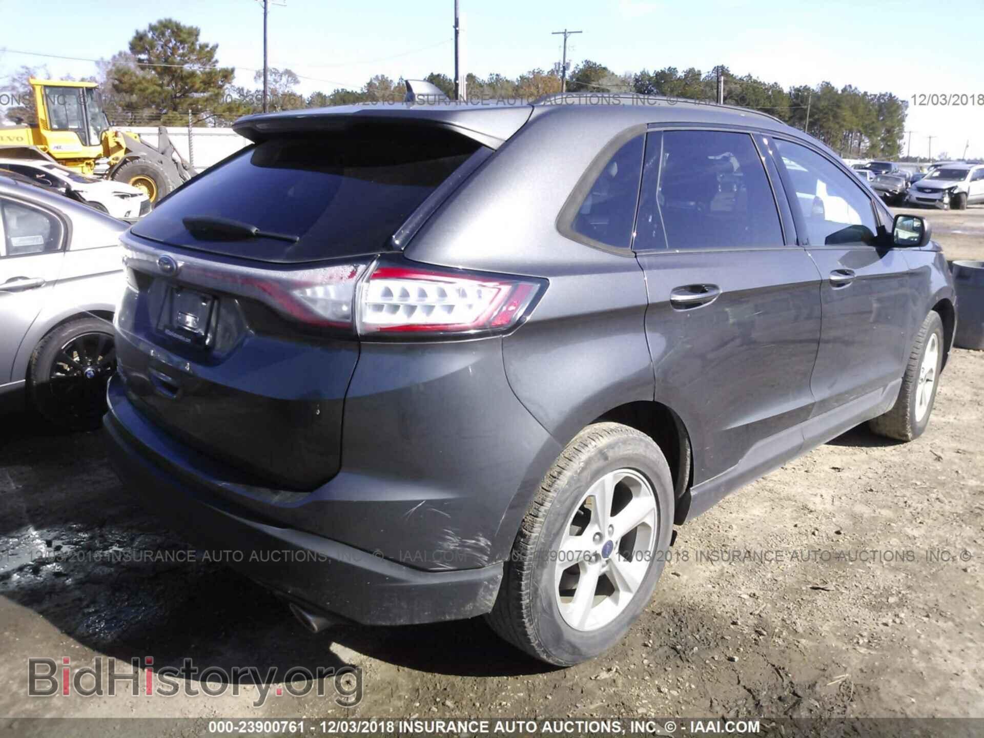 2015 FORD EDGE - VIN: 2FMTK3G89FBC24908 - Фото 4