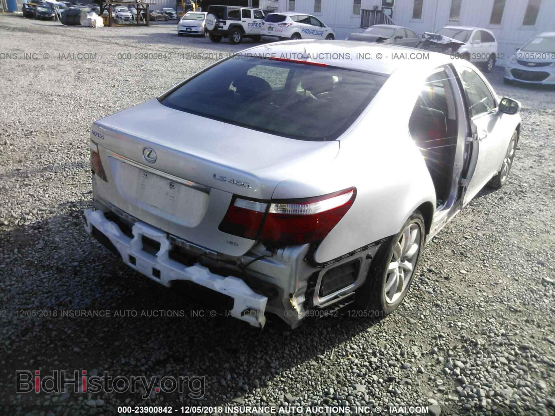 2009 LEXUS LS - VIN: JTHCL46F995000648 - Фото 4