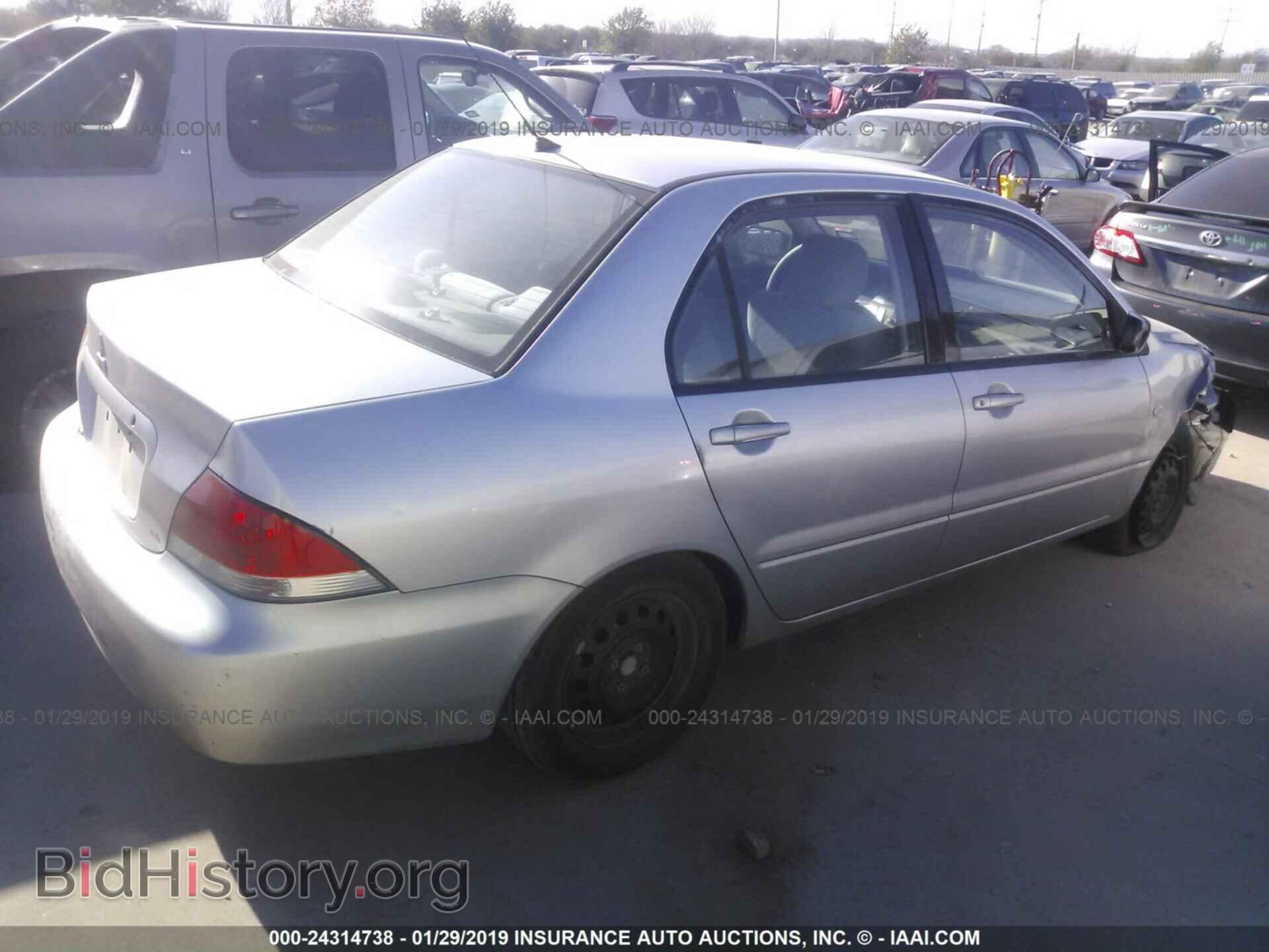 2004 MITSUBISHI LANCER - VIN: JA3AJ26E24U054431 - Фото 4