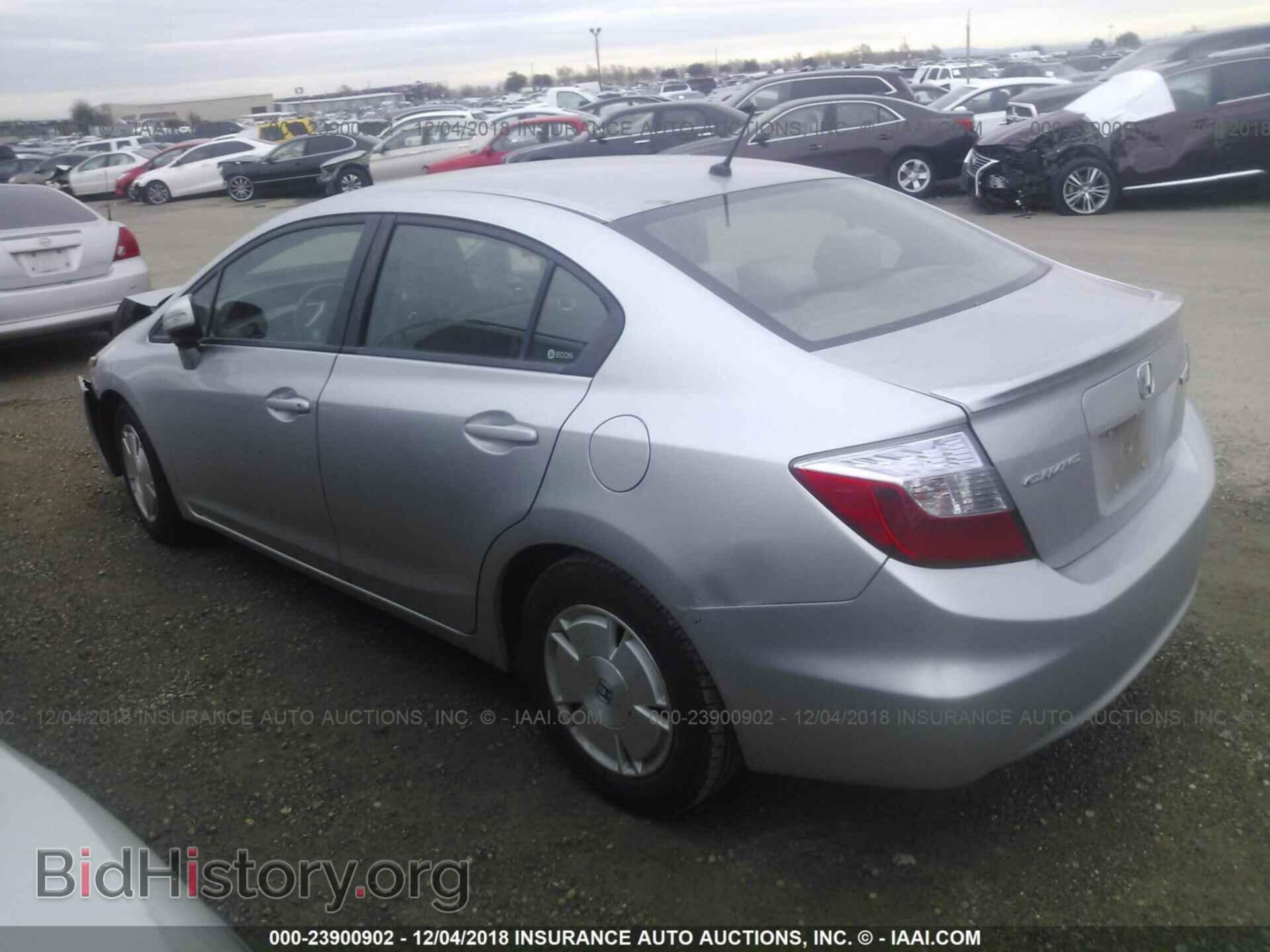 2012 HONDA CIVIC - VIN: JHMFB4F21CS000875 - Фото 3
