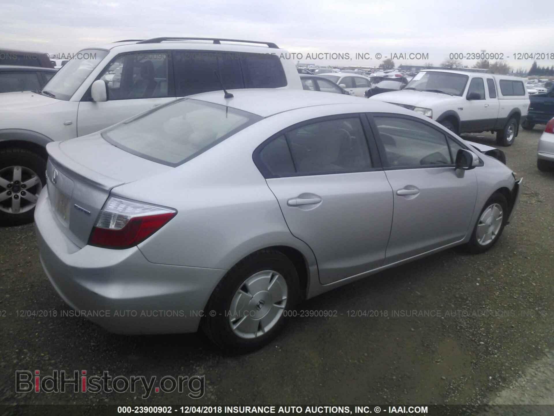 2012 HONDA CIVIC - VIN: JHMFB4F21CS000875 - Фото 4