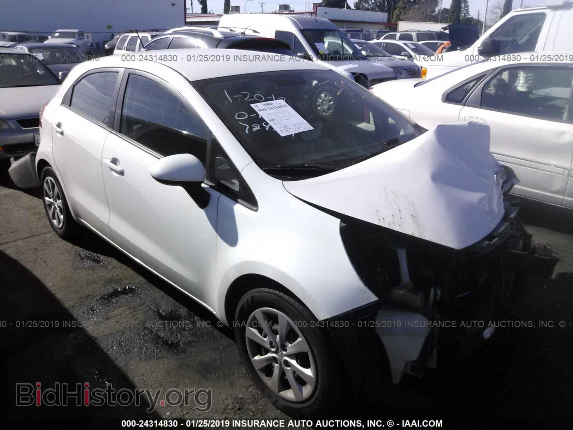 Фотография KNADM5A35C6090403 - KIA RIO 2012