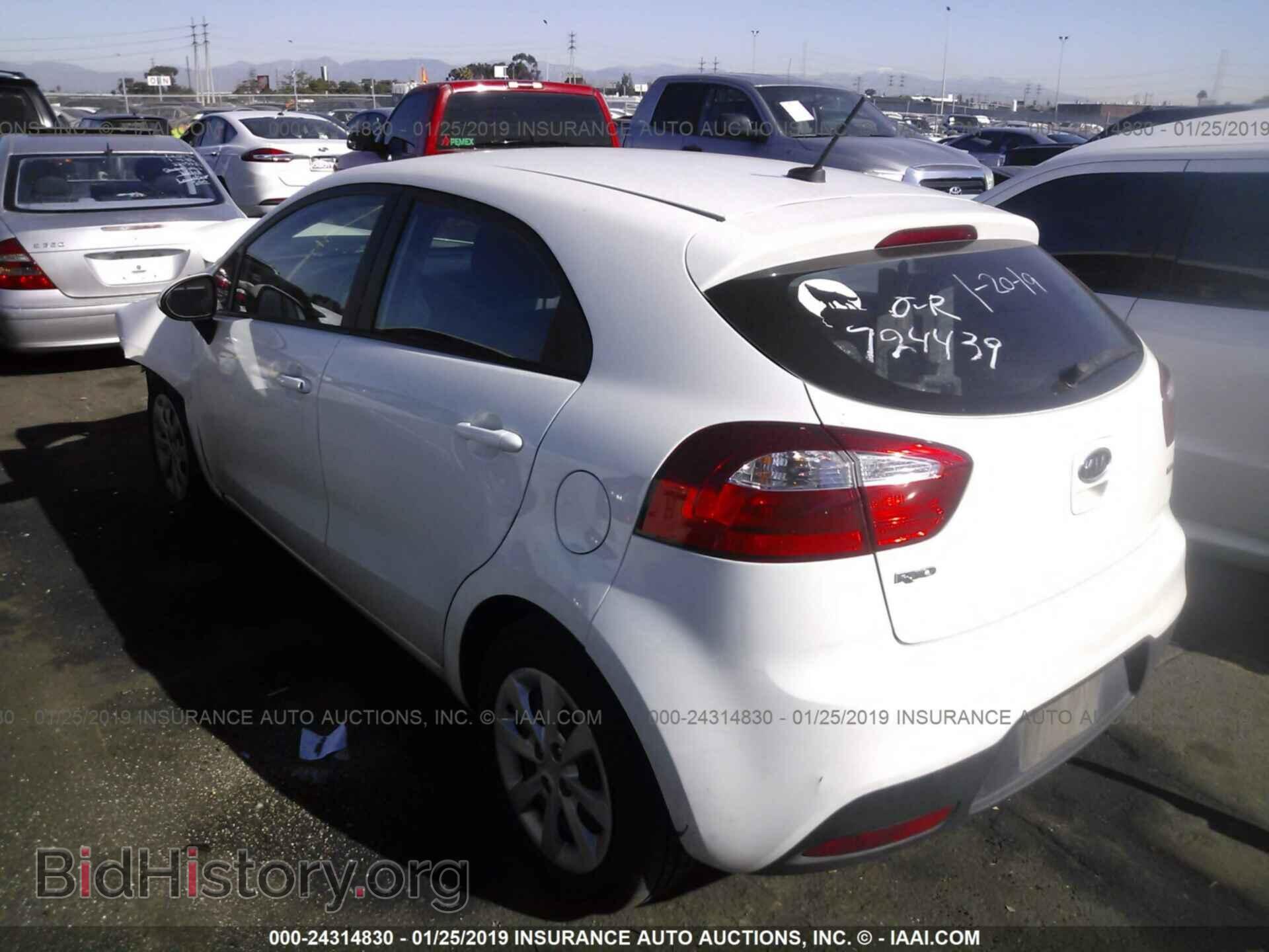 2012 KIA RIO - VIN: KNADM5A35C6090403 - Фото 3
