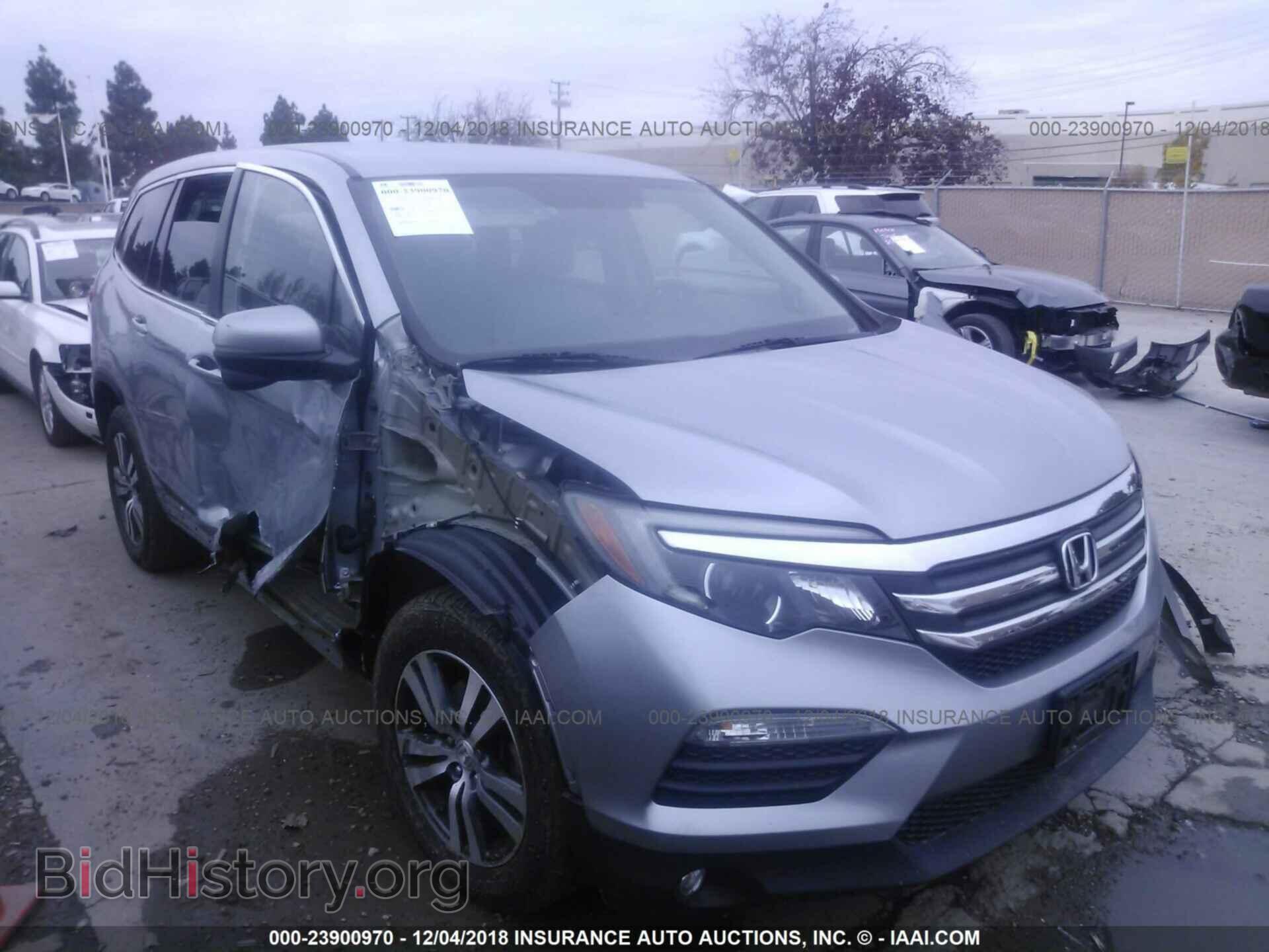 Фотография 5FNYF5H33GB005654 - HONDA PILOT 2016