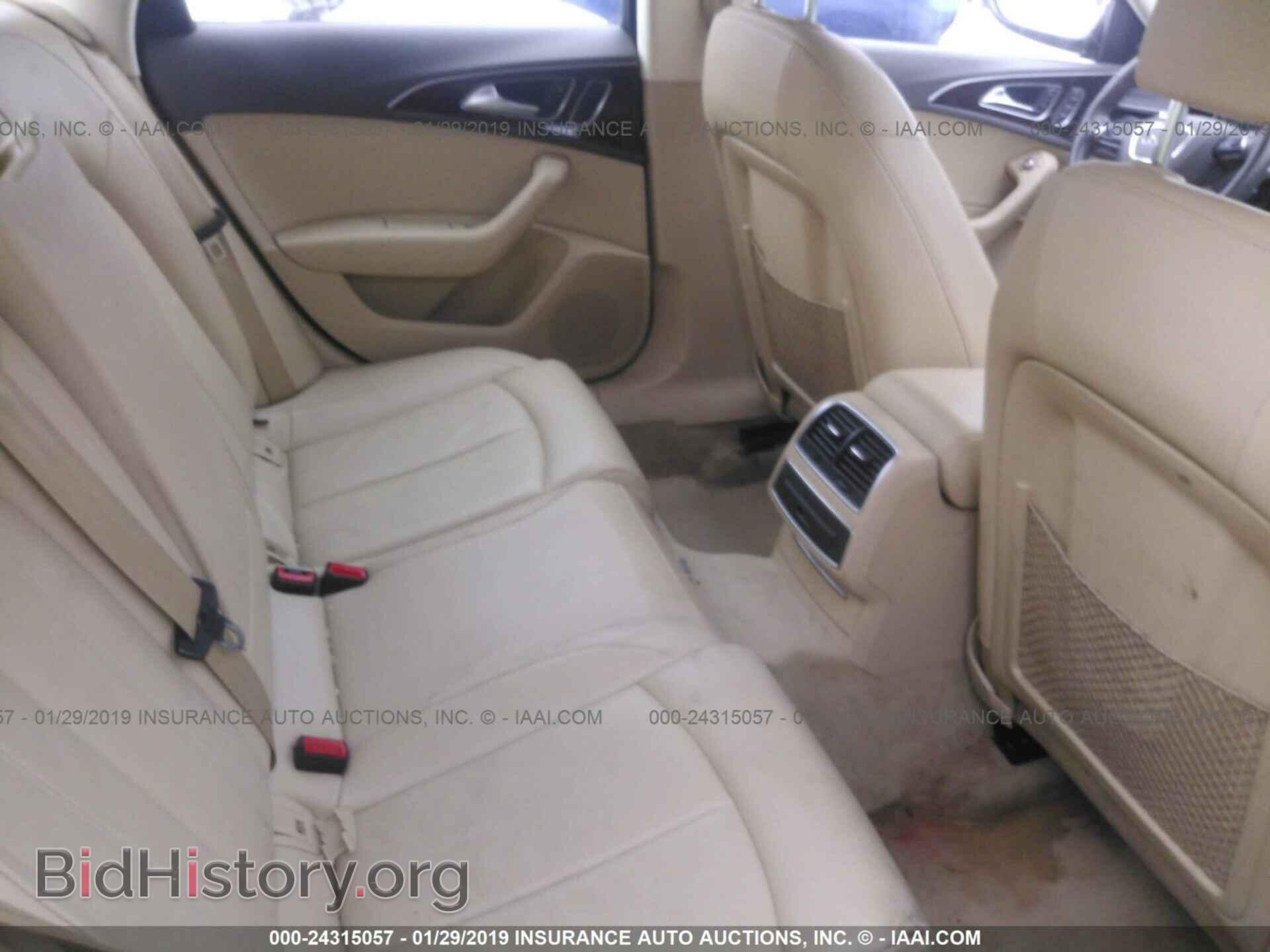 2012 AUDI A6 - VIN: WAUDFAFC8CN143774 - Photo 8