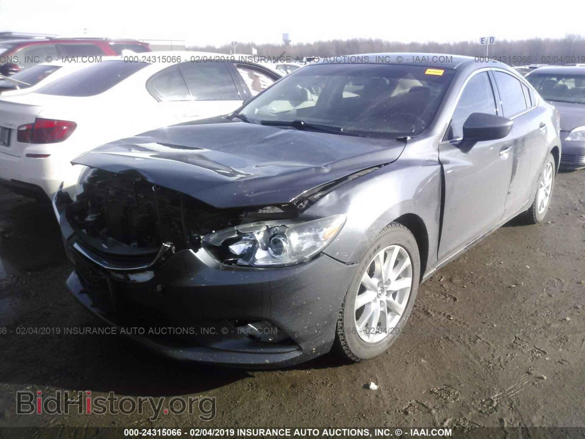 2016 MAZDA 6 - VIN: JM1GJ1U54G1422672 - Фото 2