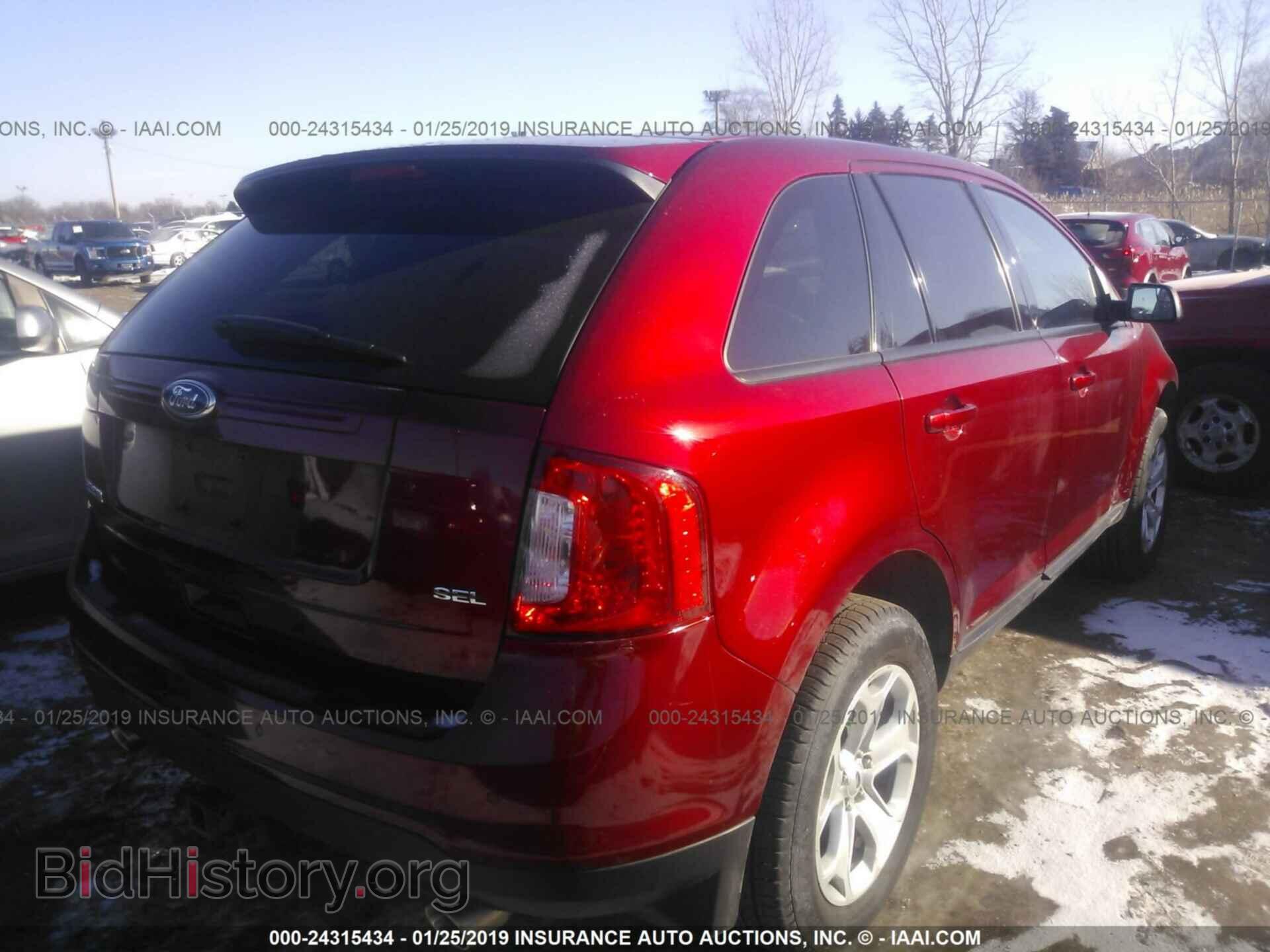 2014 FORD EDGE - VIN: 2FMDK3JC0EBB61696 - Фото 4