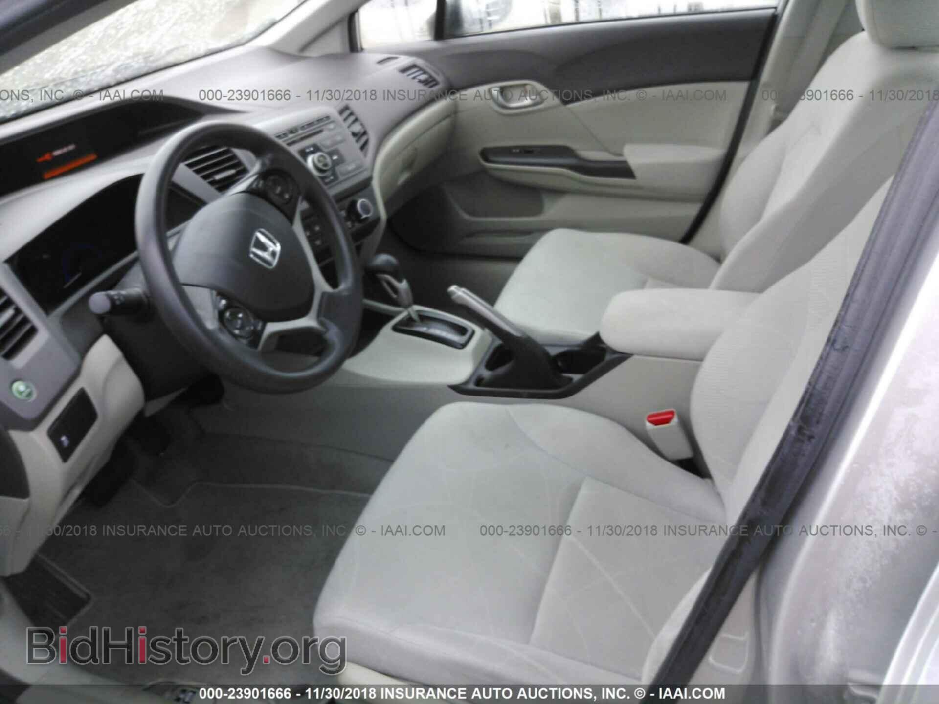 2012 HONDA CIVIC - VIN: 2HGFB2F52CH314172 - Фото 5