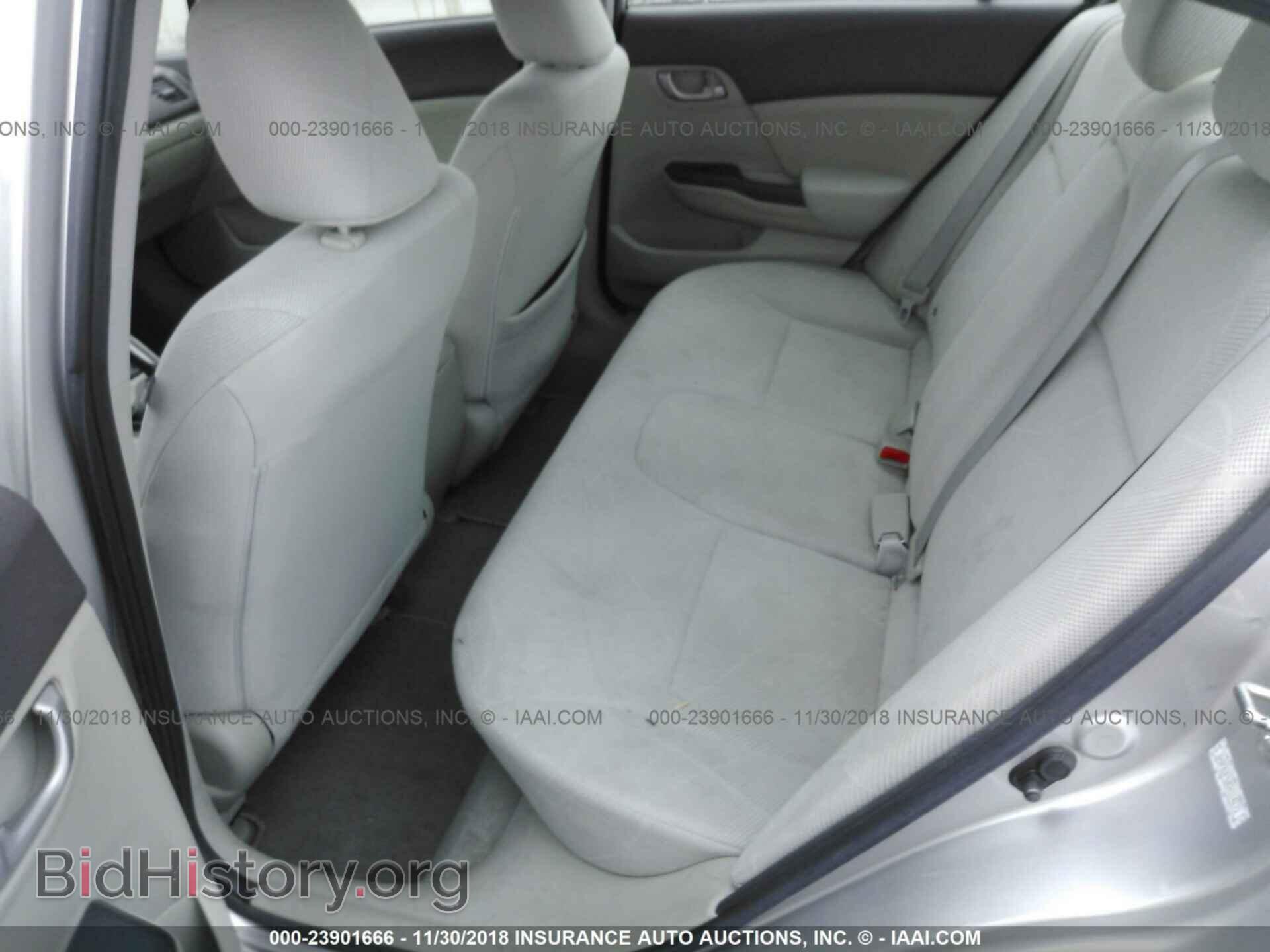 2012 HONDA CIVIC - VIN: 2HGFB2F52CH314172 - Фото 8