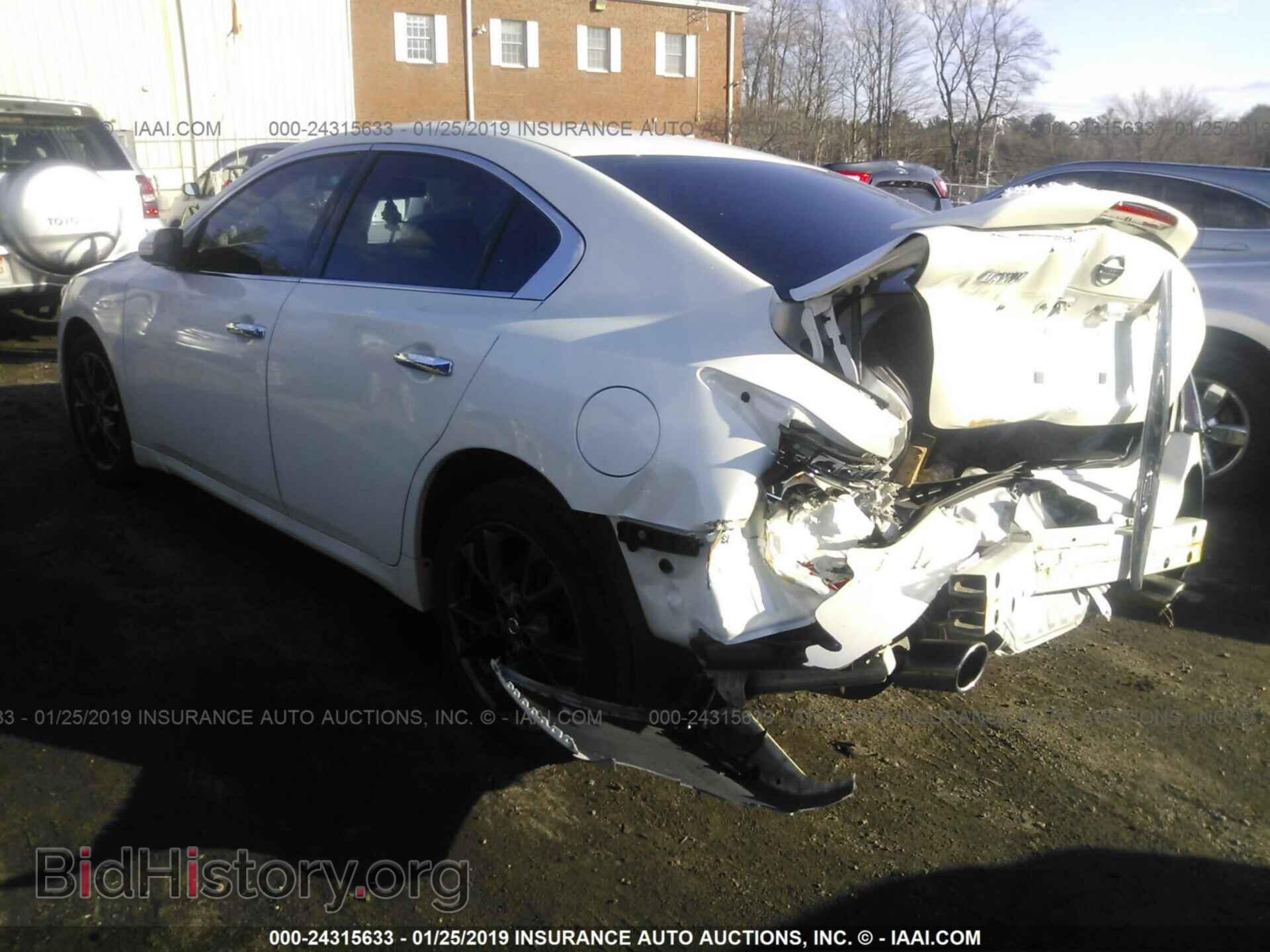 2014 NISSAN MAXIMA - VIN: 1N4AA5AP8EC478687 - Фото 3