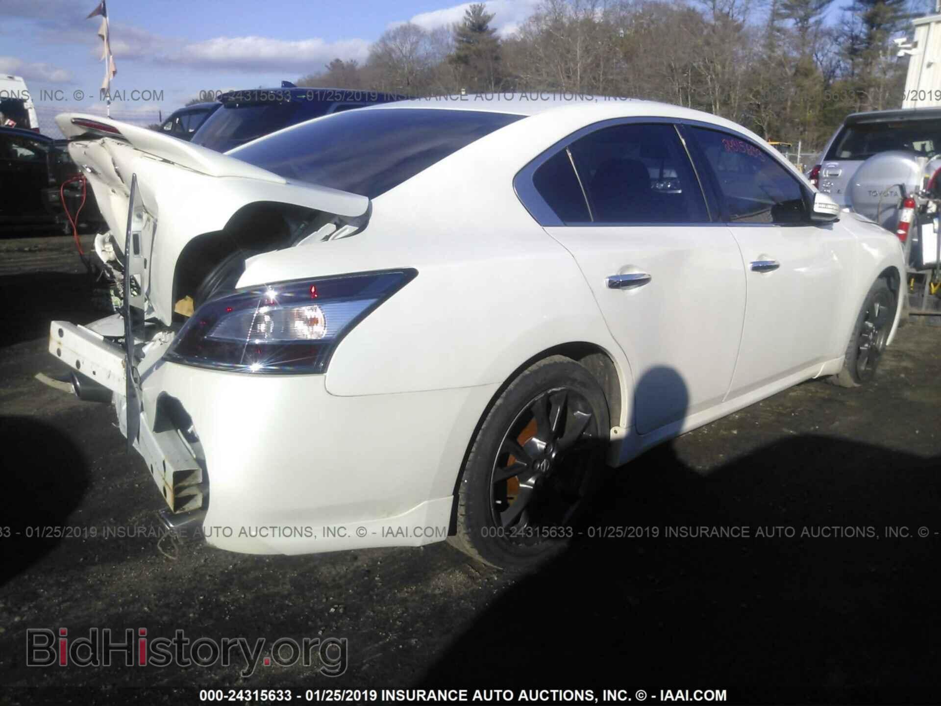 2014 NISSAN MAXIMA - VIN: 1N4AA5AP8EC478687 - Фото 4