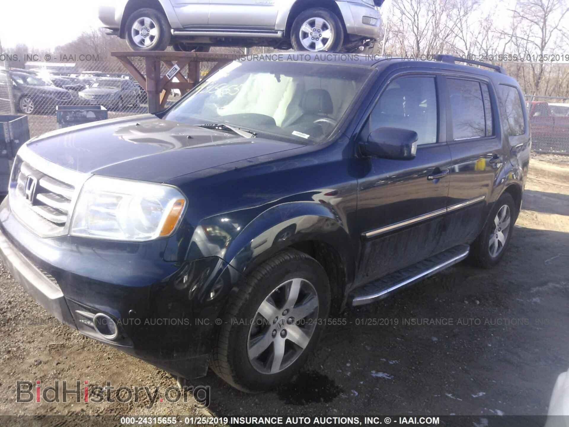 2012 HONDA PILOT - VIN: 5FNYF4H99CB018949 - Photo 2