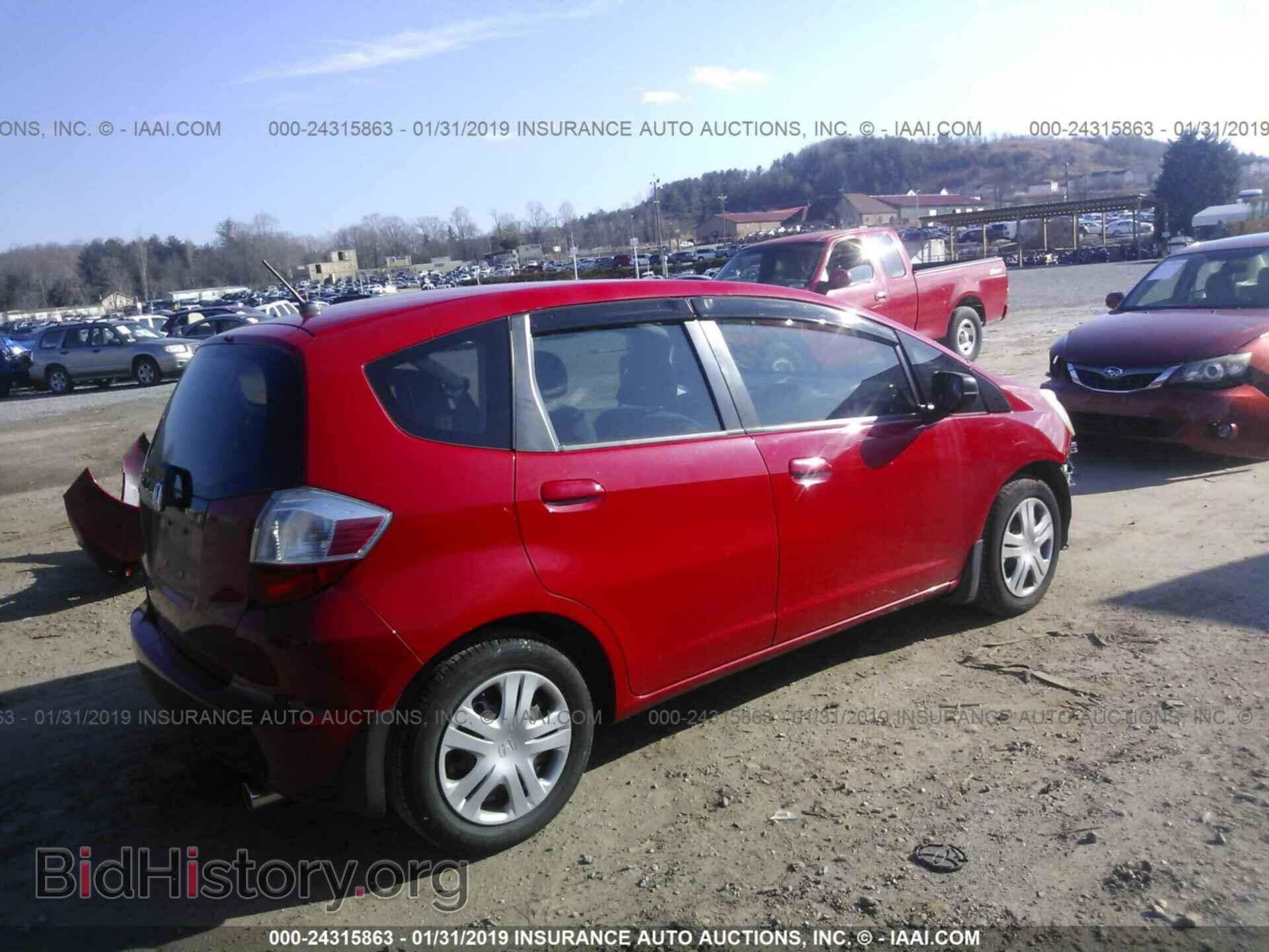2011 HONDA FIT - VIN: JHMGE8H31BS010121 - Фото 4
