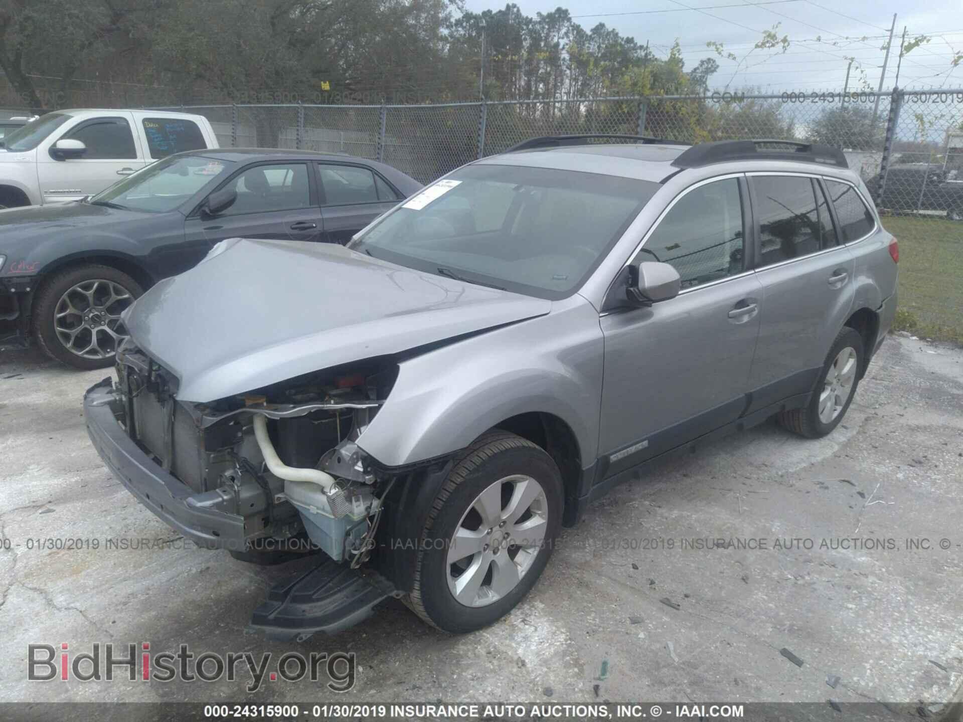 2011 SUBARU OUTBACK - VIN: 4S4BRBGC3B3368633 - Фото 2