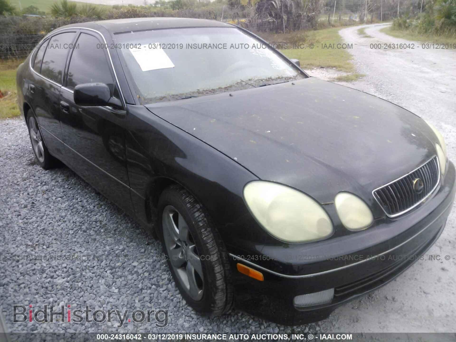 Фотография JT8BD69S620165850 - LEXUS GS 2002