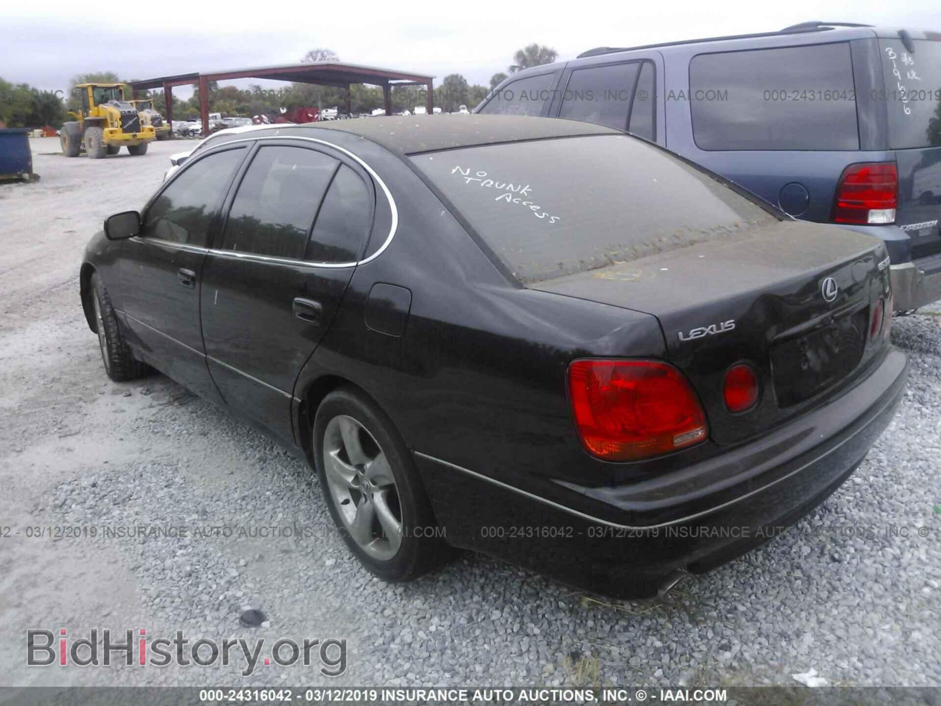 2002 LEXUS GS - VIN: JT8BD69S620165850 - Фото 3