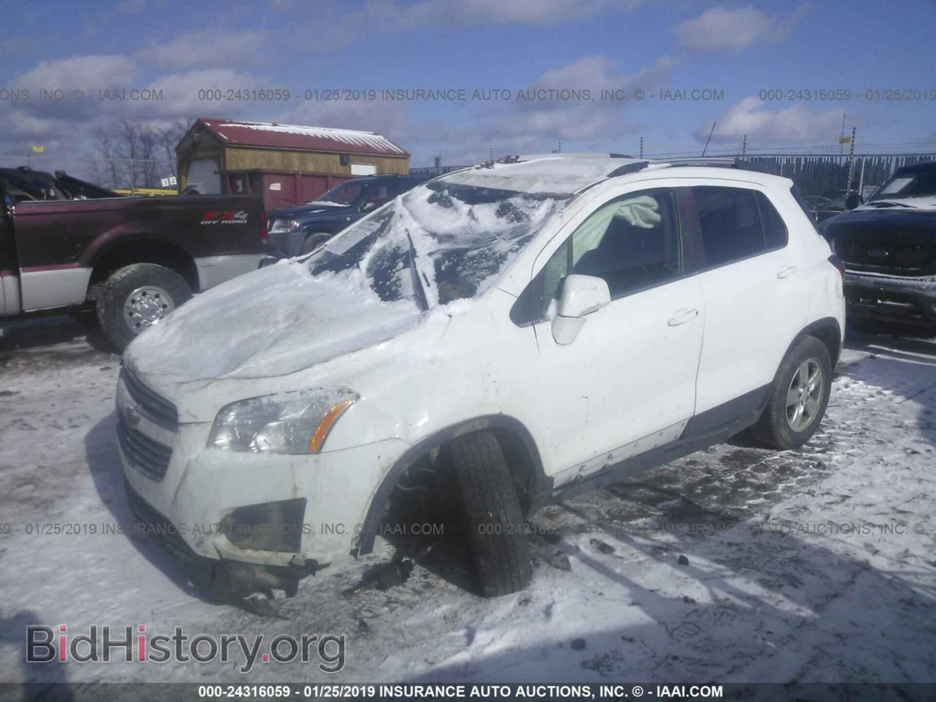 2015 CHEVROLET TRAX - VIN: KL7CJRSB1FB092436 - Фото 2