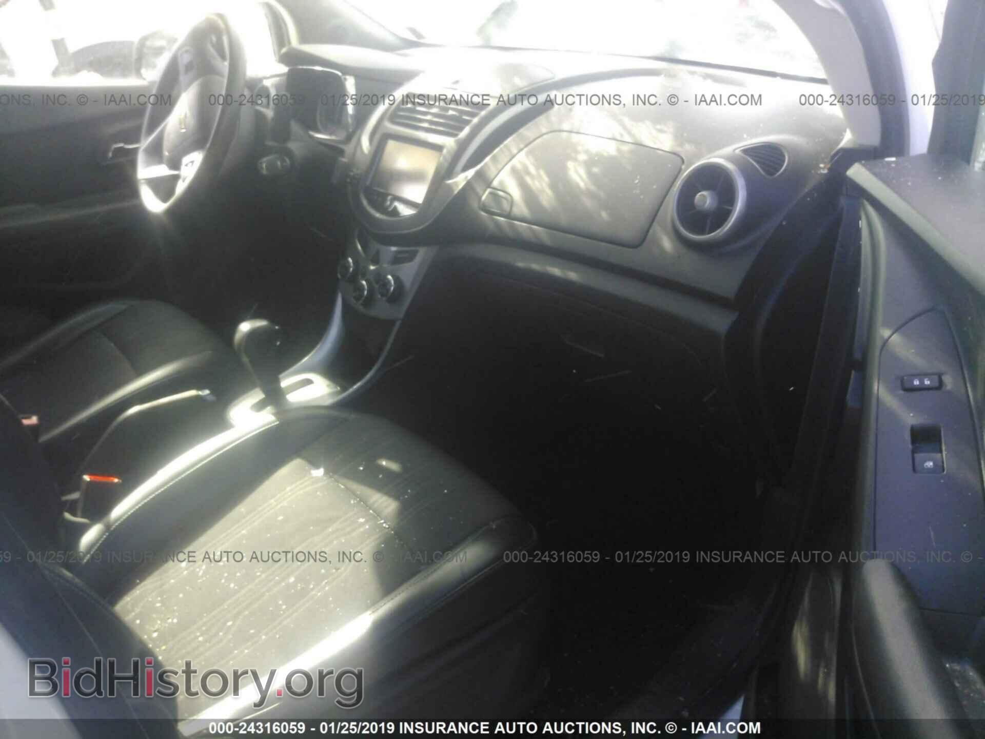 2015 CHEVROLET TRAX - VIN: KL7CJRSB1FB092436 - Фото 5