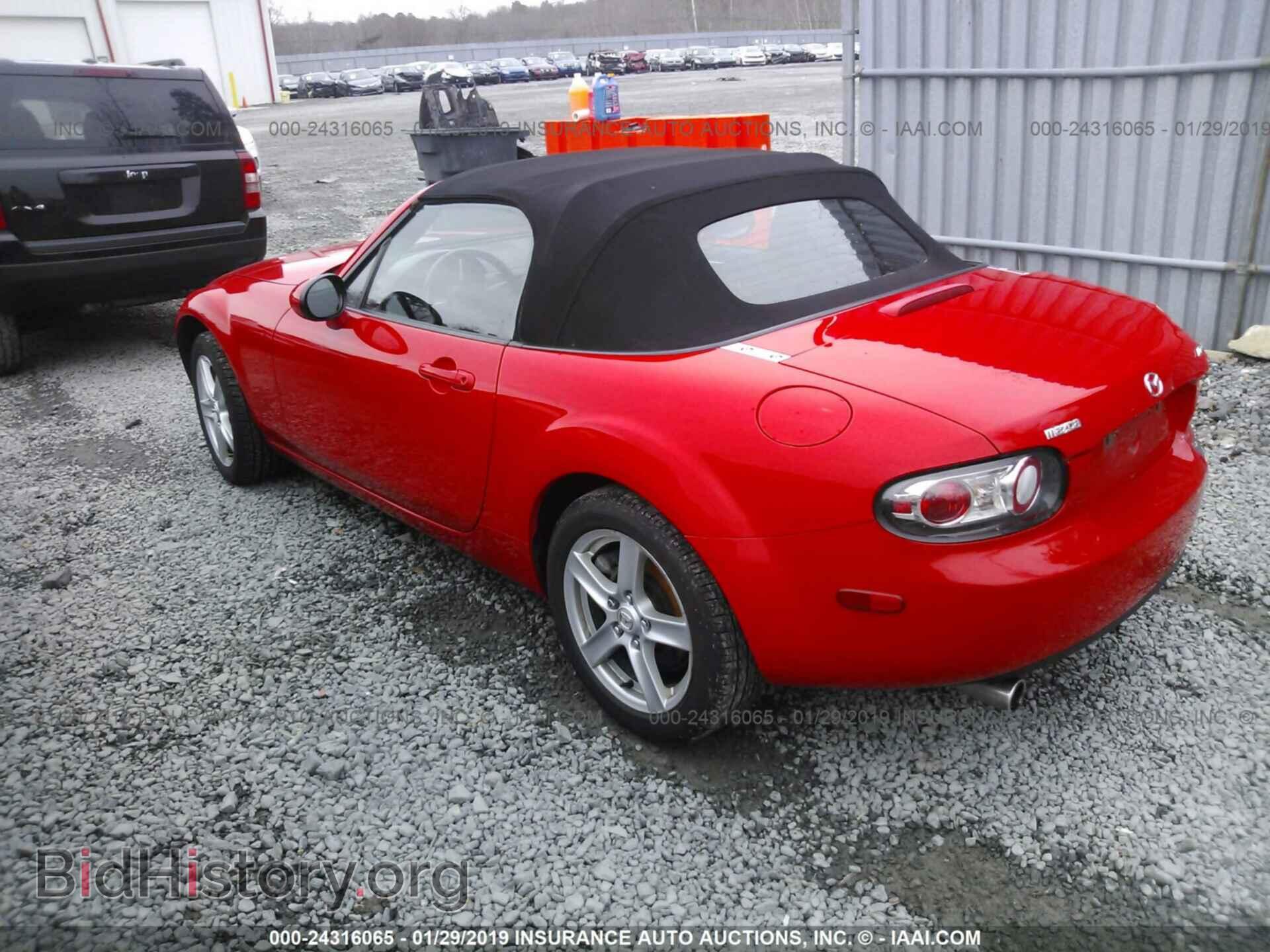 2007 MAZDA MX-5 MIATA - VIN: JM1NC25F270134475 - Фото 3