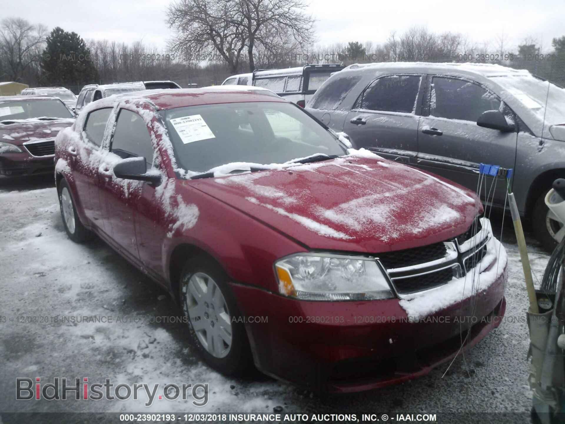 Фотография 1C3CDZAB0DN731255 - DODGE AVENGER 2013