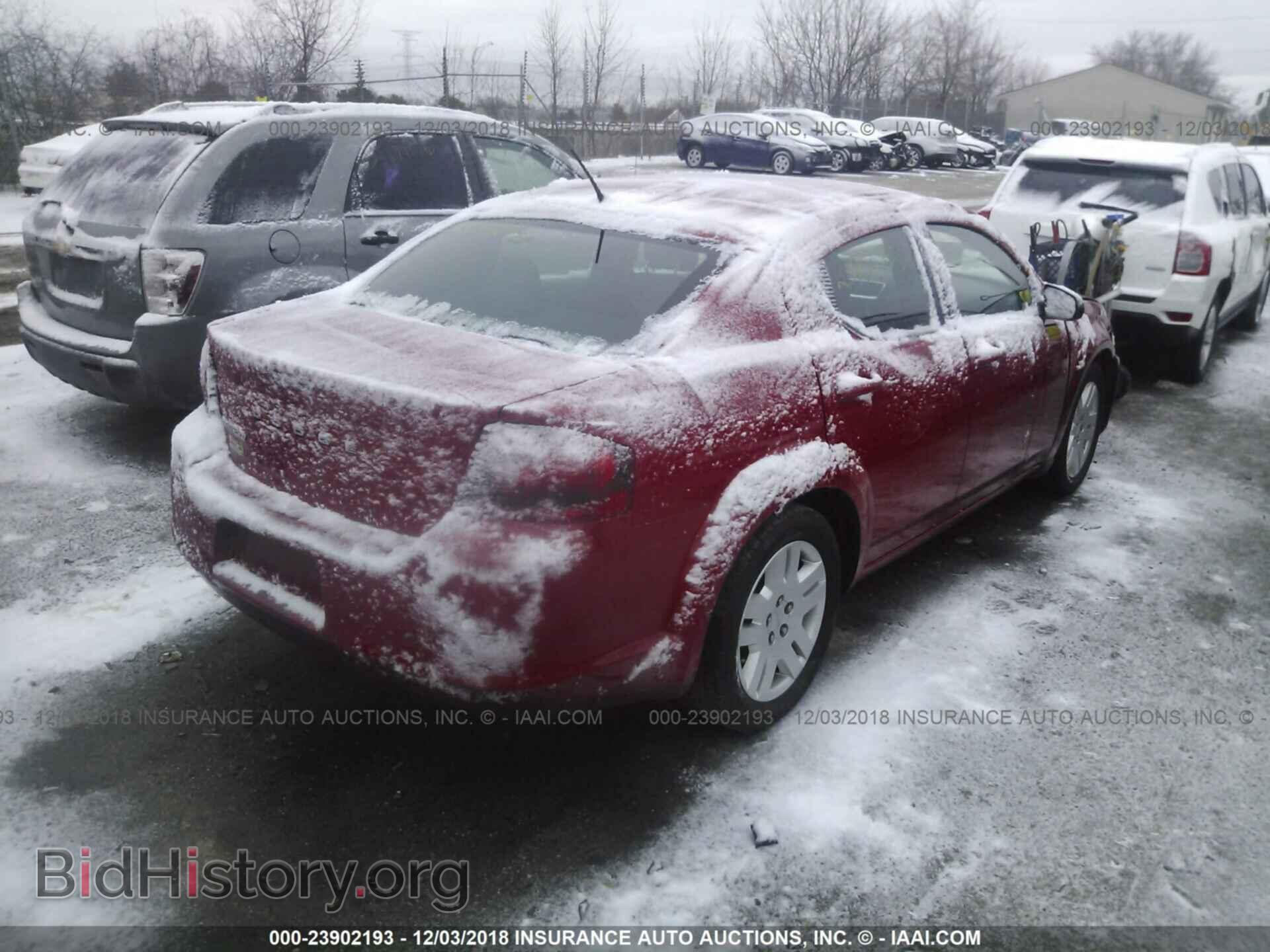 2013 DODGE AVENGER - VIN: 1C3CDZAB0DN731255 - Фото 4