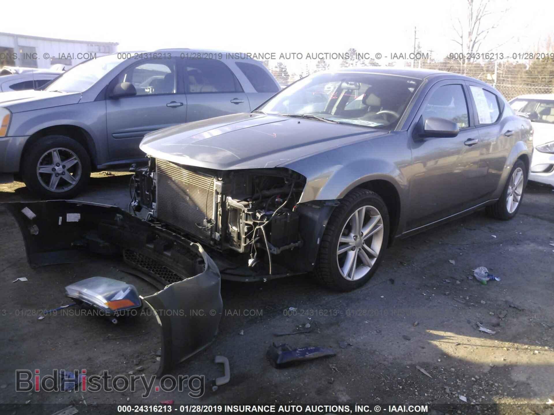 2013 DODGE AVENGER - VIN: 1C3CDZCB1DN582769 - Фото 2