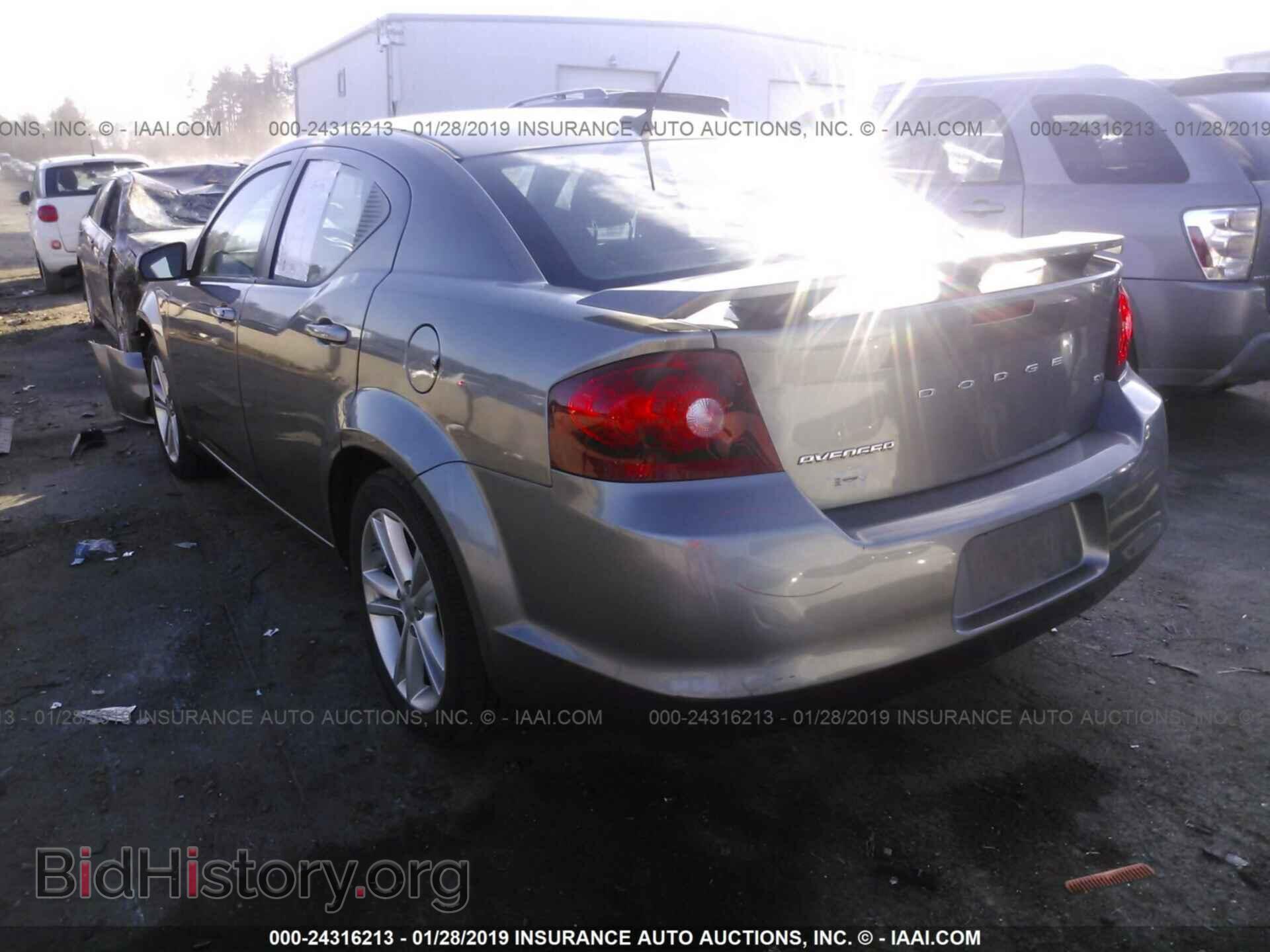 2013 DODGE AVENGER - VIN: 1C3CDZCB1DN582769 - Фото 3