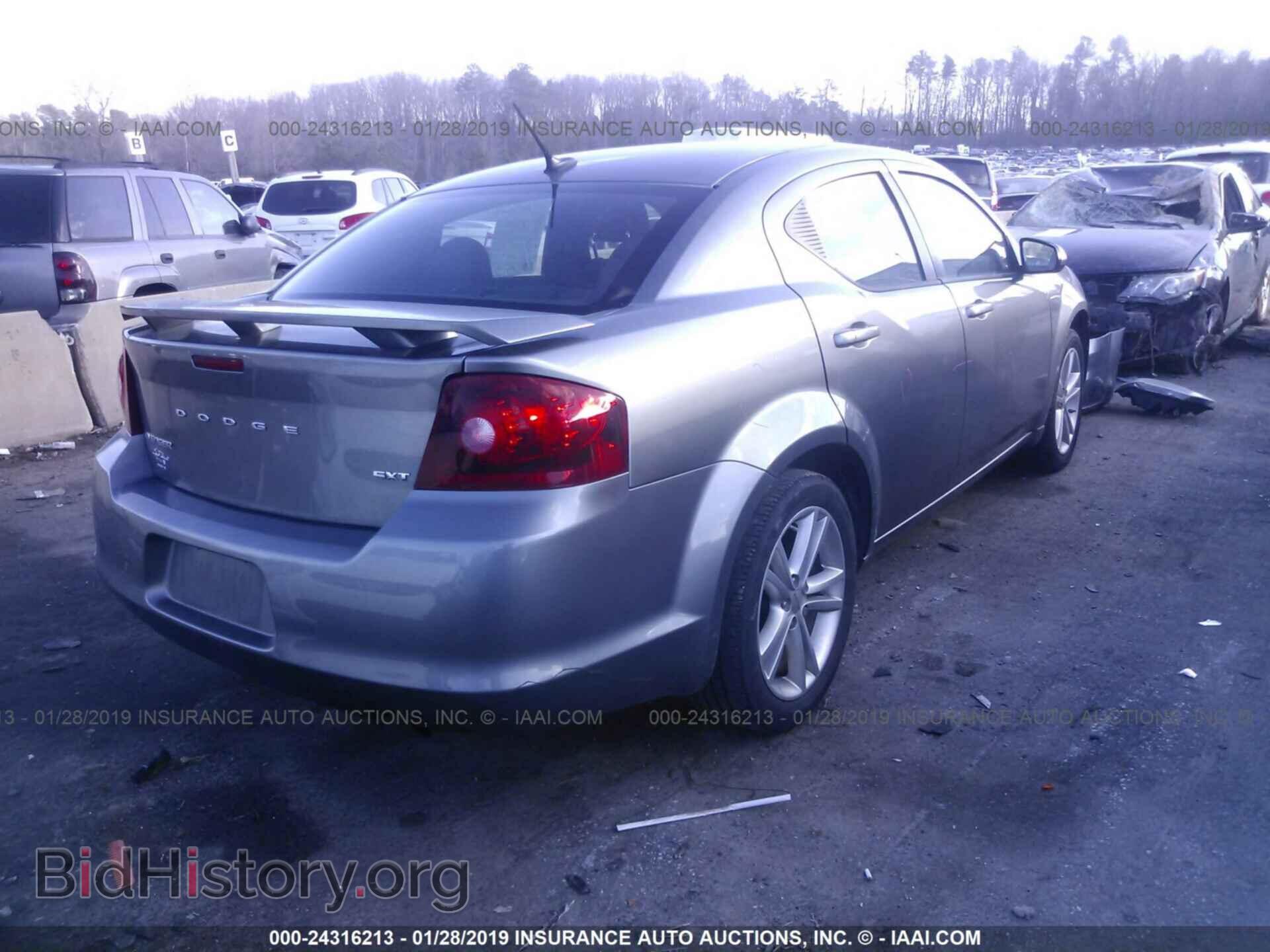 2013 DODGE AVENGER - VIN: 1C3CDZCB1DN582769 - Фото 4