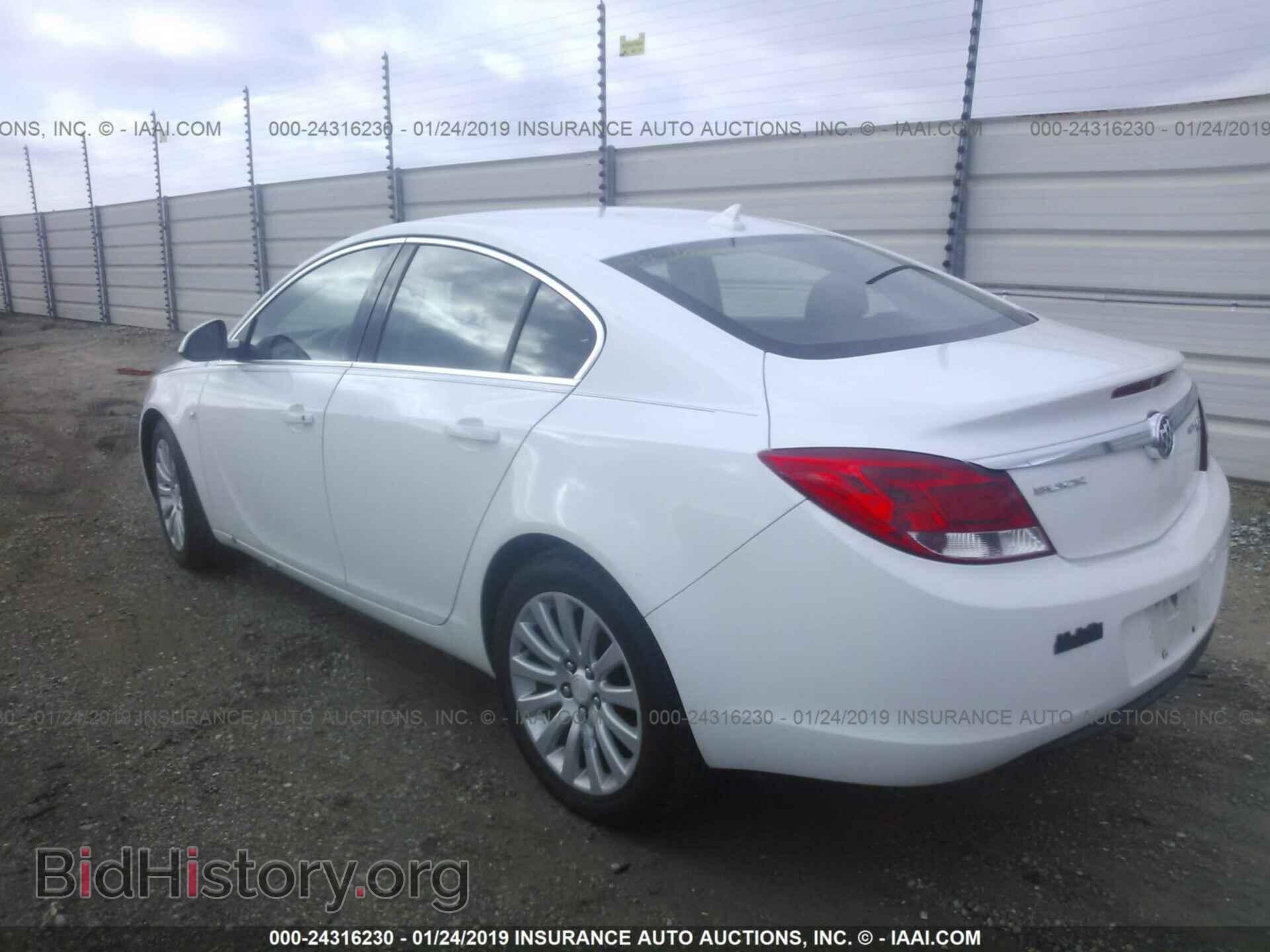 2011 BUICK REGAL - VIN: W04GN5EC2B1135780 - Фото 3