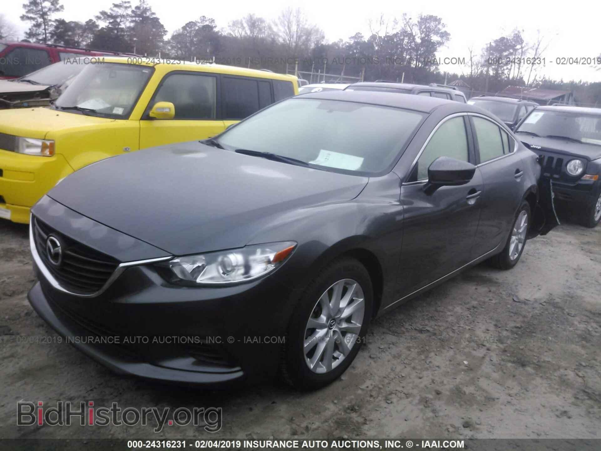 2017 MAZDA 6 - VIN: JM1GL1U57H1122247 - Фото 2