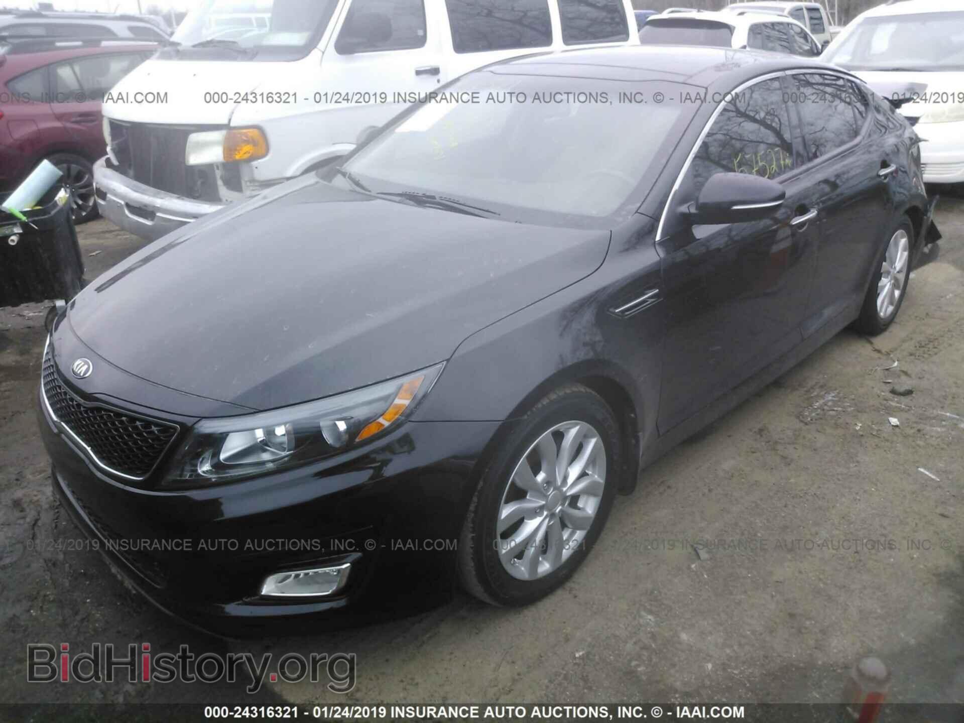 2015 KIA OPTIMA - VIN: 5XXGN4A7XFG389126 - Photo 2