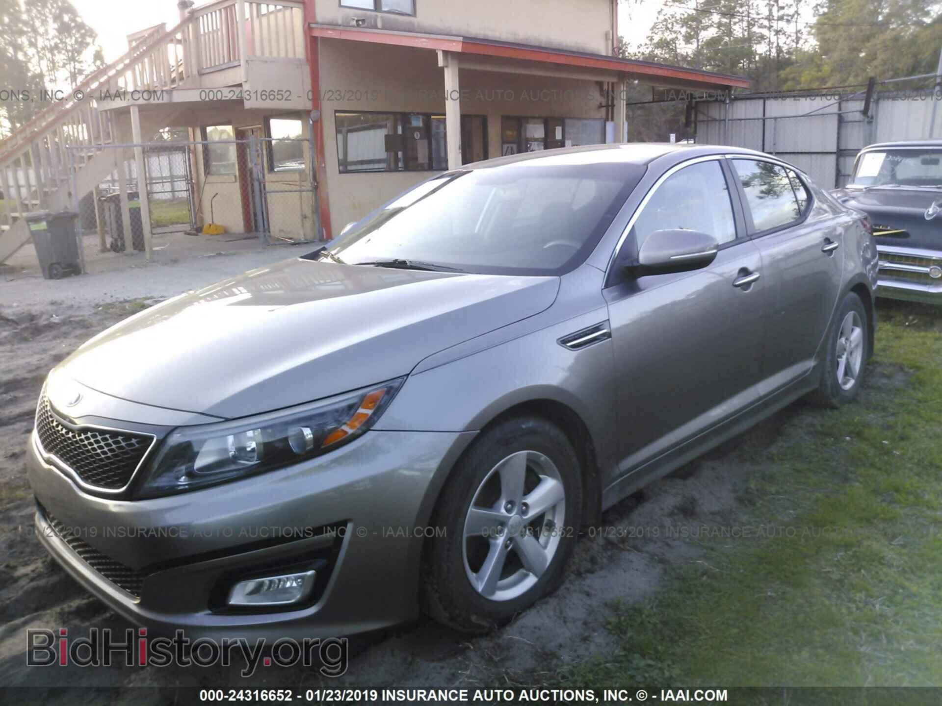 2015 KIA OPTIMA - VIN: 5XXGM4A7XFG480576 - Photo 2