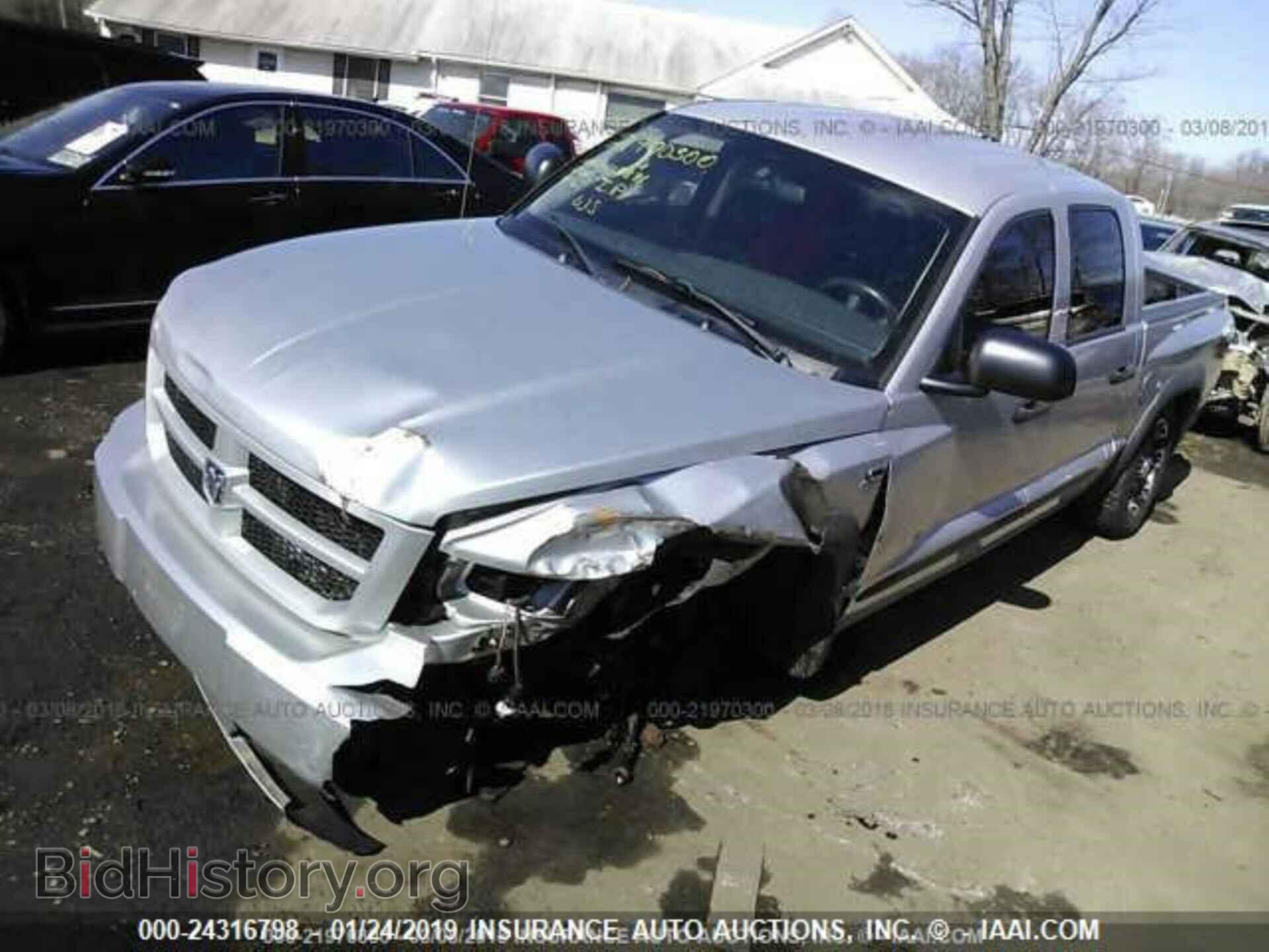 2010 DODGE DAKOTA - VIN: 1D7CW7GP7AS107677 - Фото 2