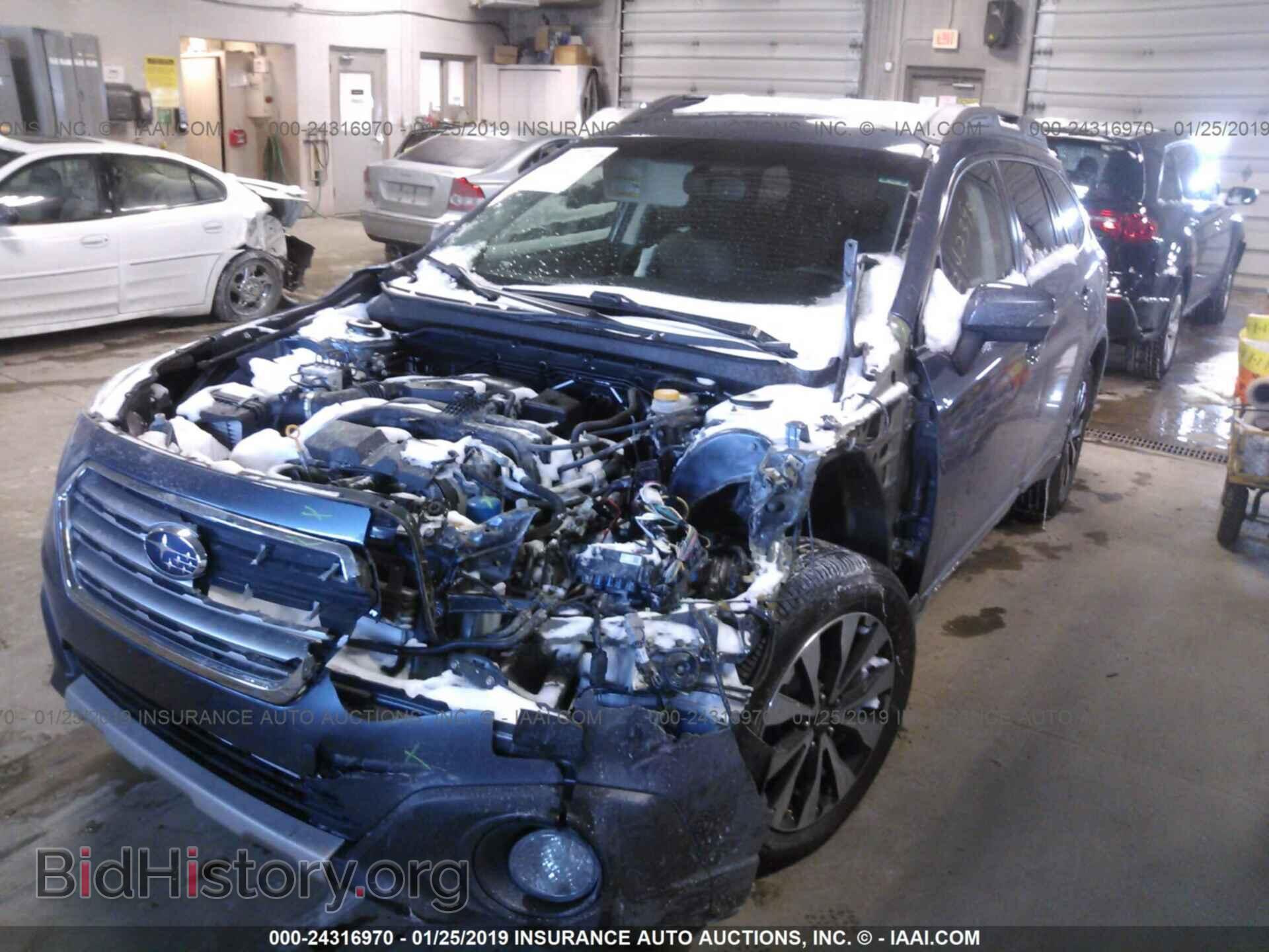 2016 SUBARU OUTBACK - VIN: 4S4BSBJC5G3249406 - Фото 2