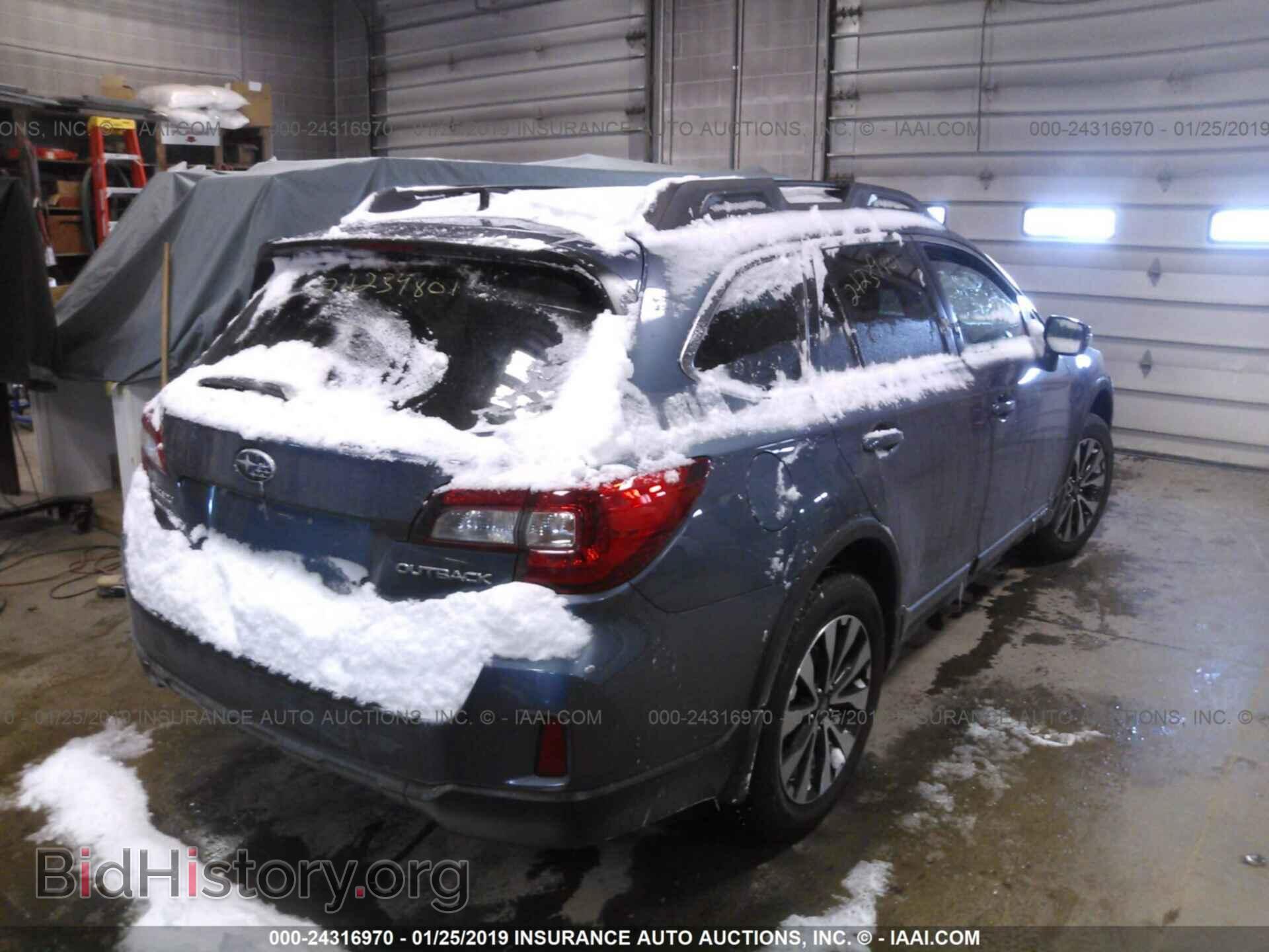 2016 SUBARU OUTBACK - VIN: 4S4BSBJC5G3249406 - Фото 4