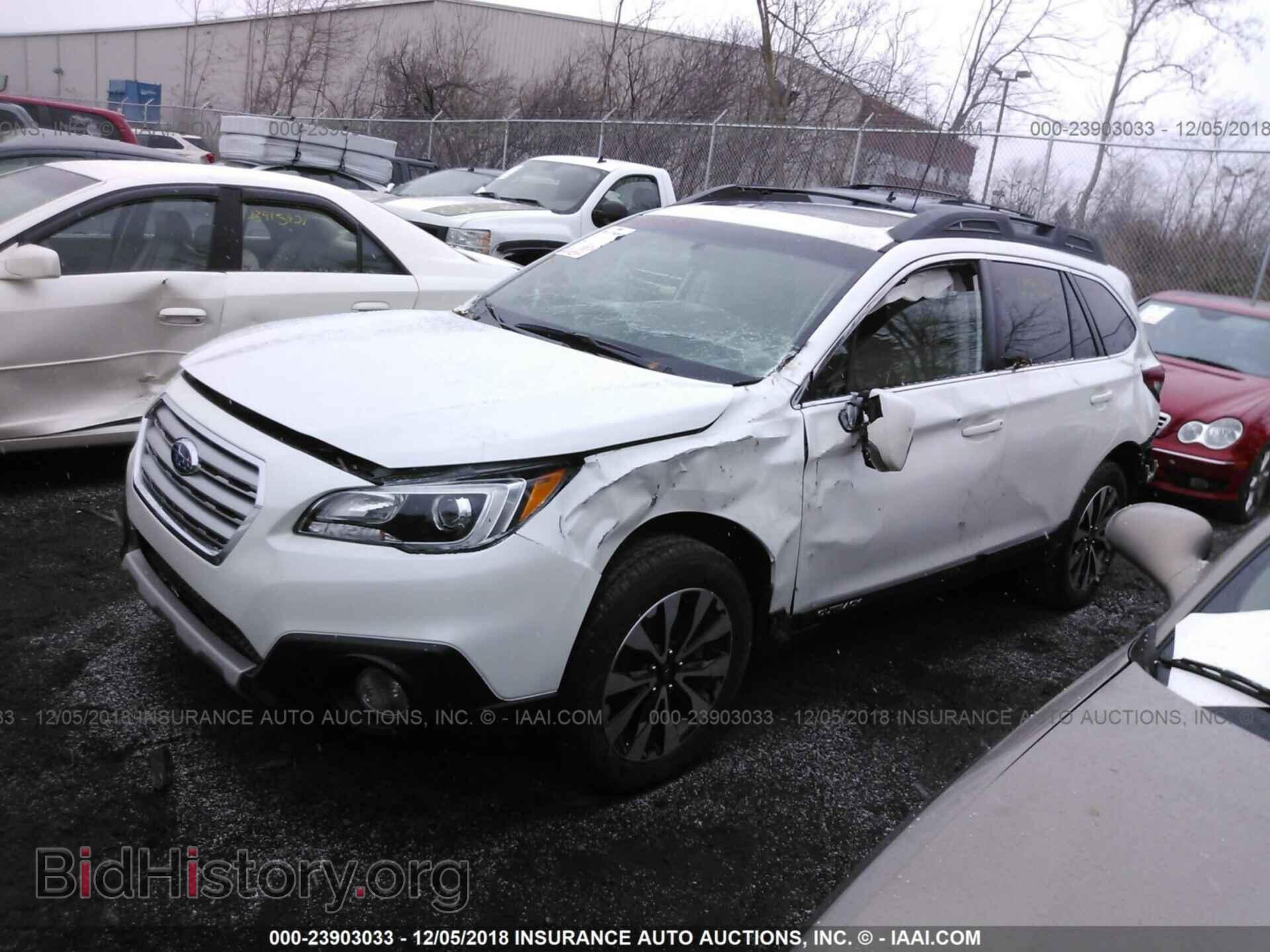 2017 SUBARU OUTBACK - VIN: 4S4BSEKC4H3342967 - Фото 2