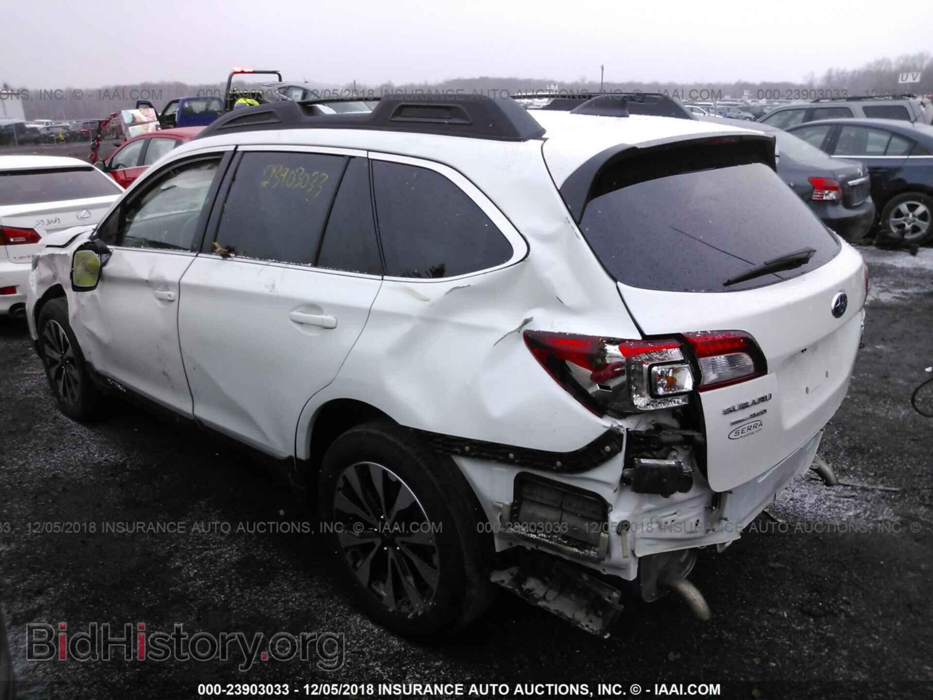 2017 SUBARU OUTBACK - VIN: 4S4BSEKC4H3342967 - Фото 3